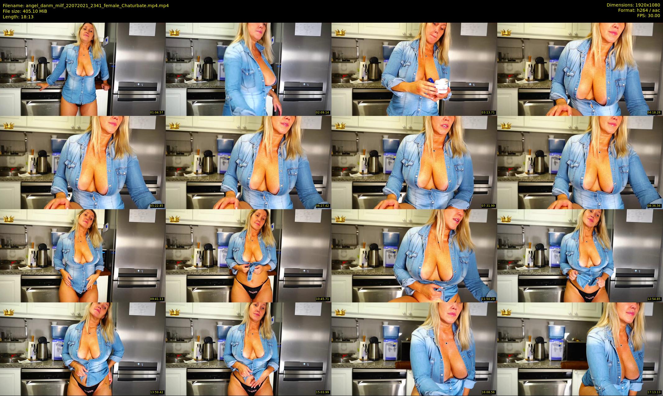 angel_danm_milf — 19 minute Chaturbate female cam show recording, 1080p, Jul 22, 2021