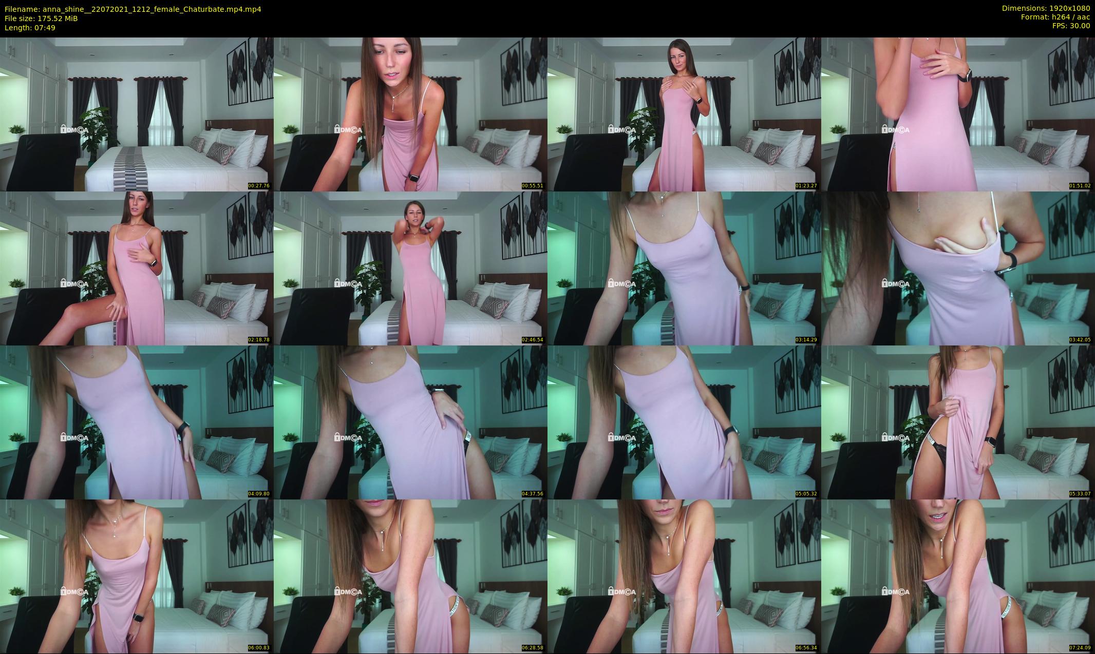anna_shine_ — 8 minute Chaturbate female cam show recording, 1080p, Jul 22, 2021