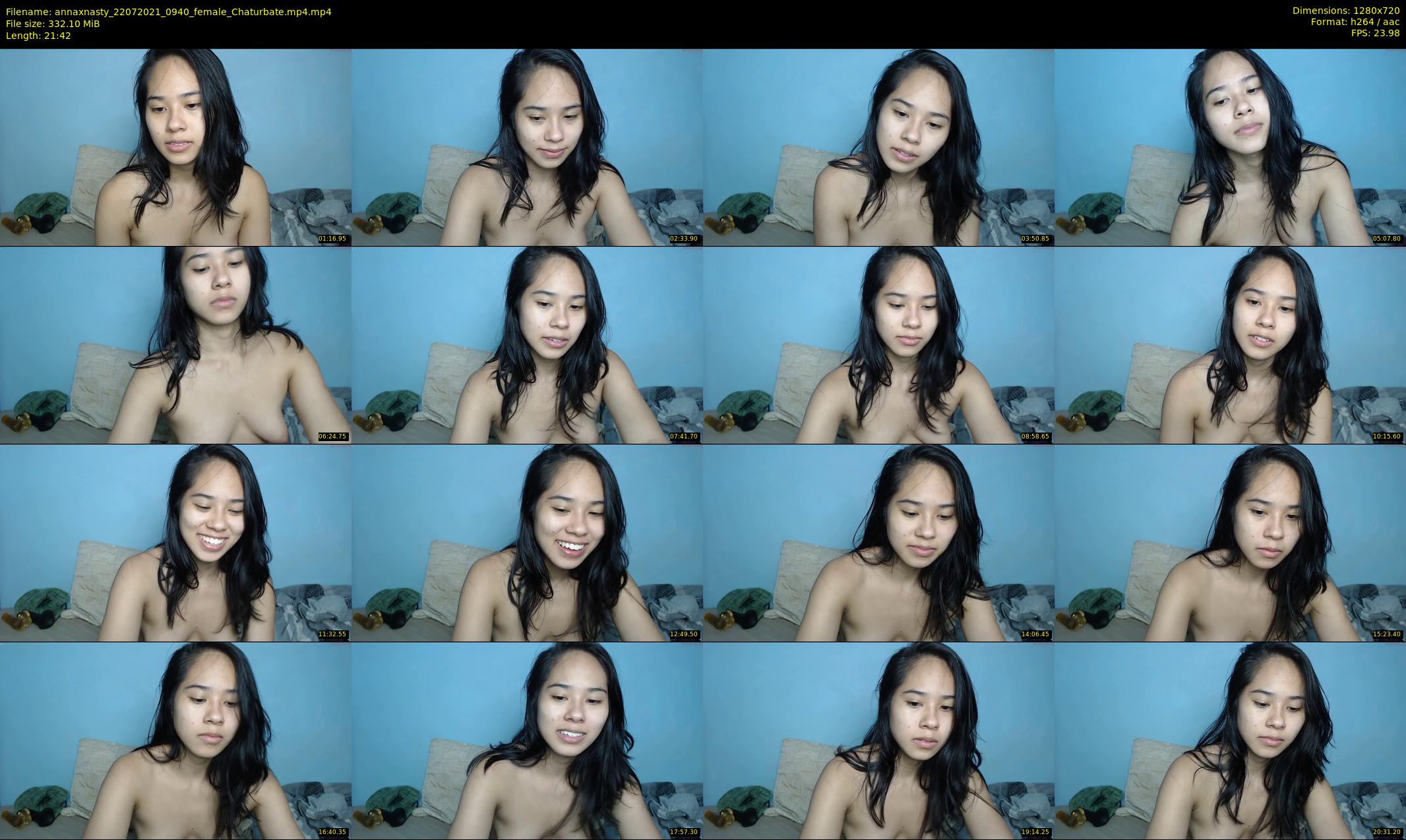 annaxnasty — 22 minute Chaturbate female cam show recording, 720p, Jul 22, 2021