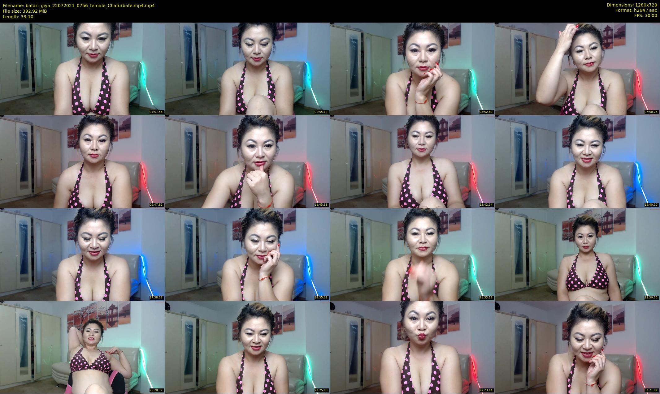 batari_giya — 34 minute Chaturbate female cam show recording, 720p, Jul 22, 2021