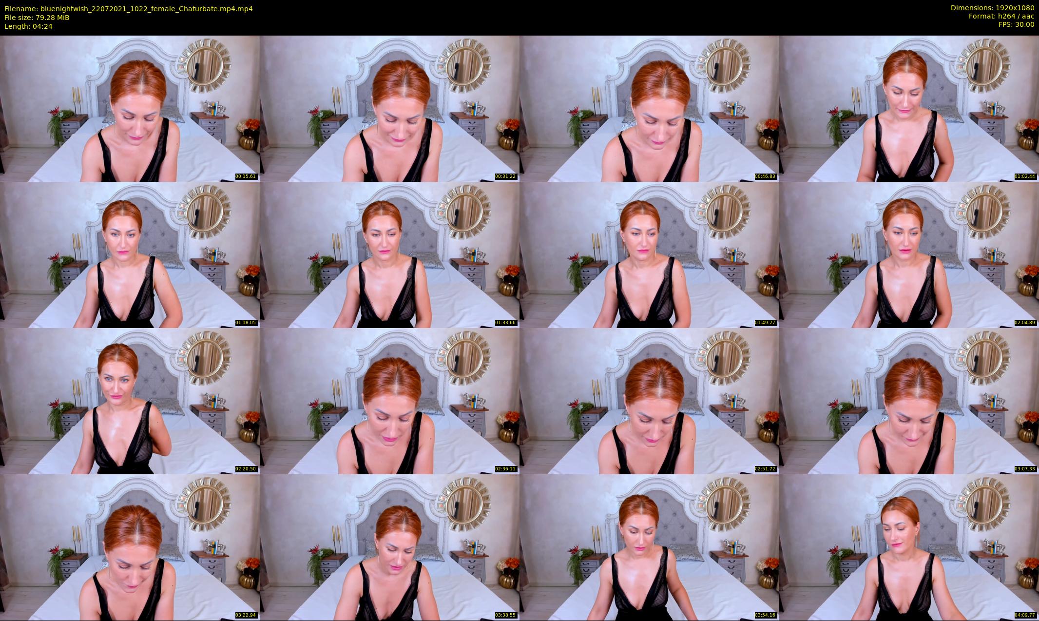 bluenightwish — 5 minute Chaturbate female cam show recording, 1080p, Jul 22, 2021