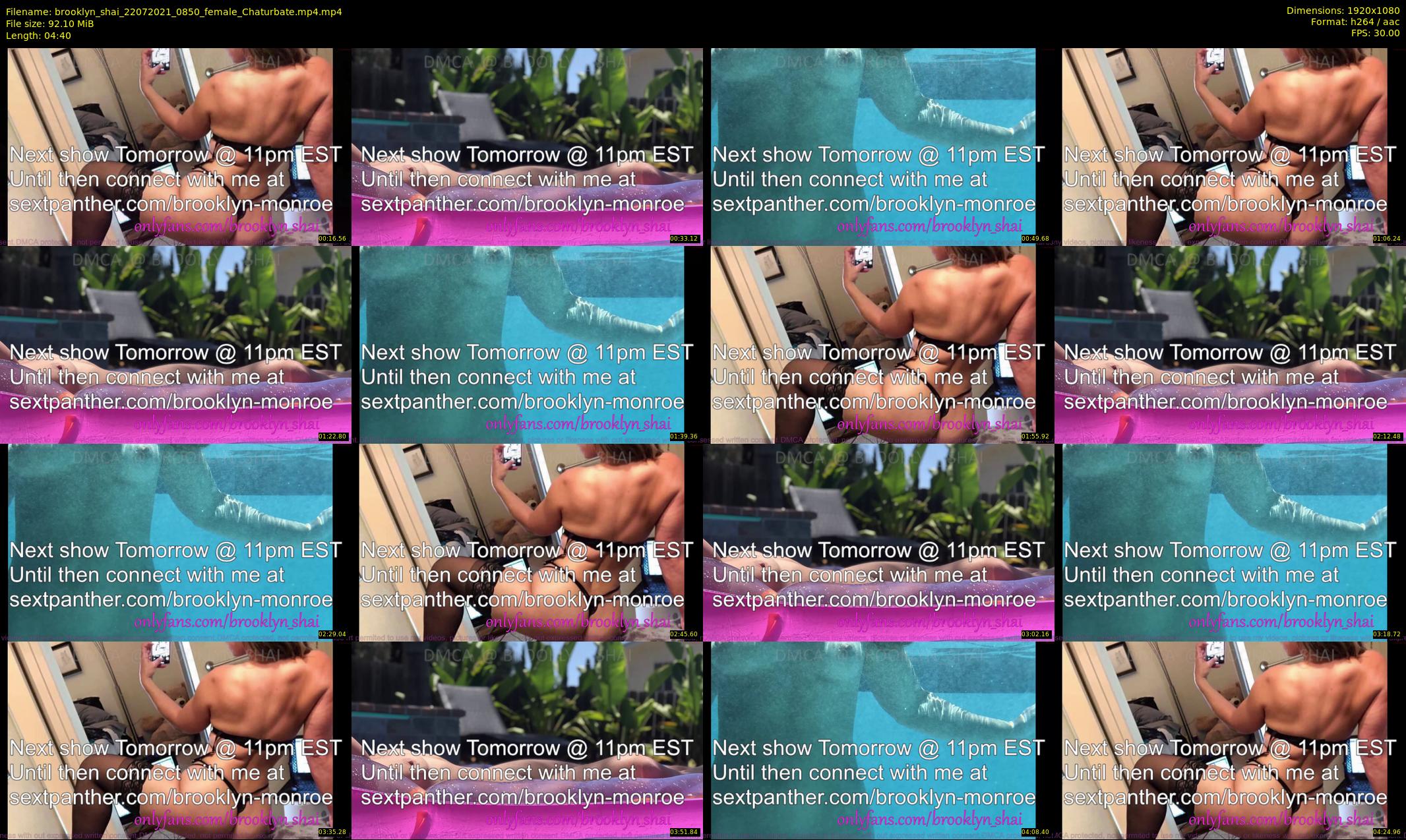 brooklyn_shai — 5 minute Chaturbate couple cam show recording, 1080p, Jul 22, 2021