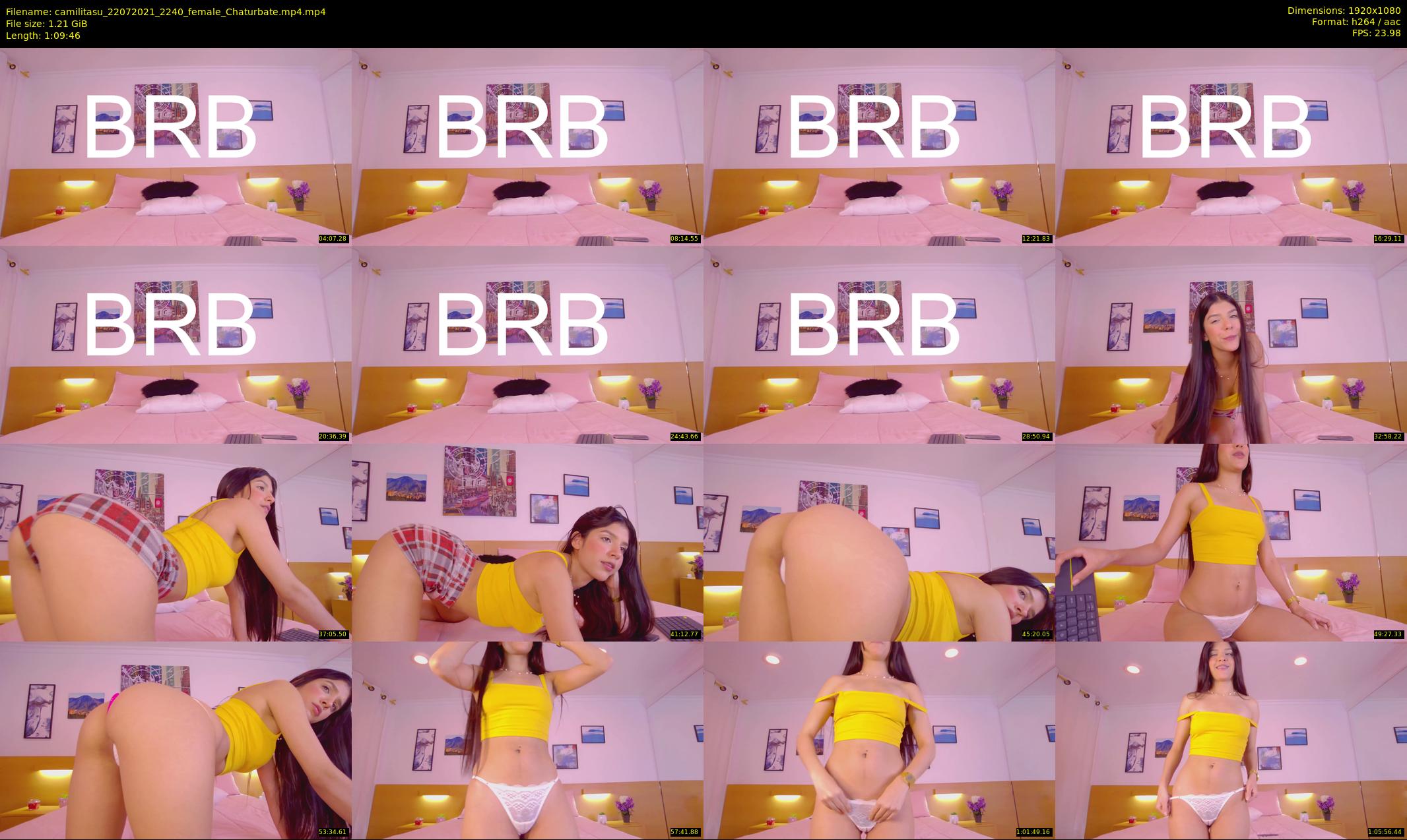 camilitasu — 70 minute Chaturbate female cam show recording, 1080p, Jul 22, 2021