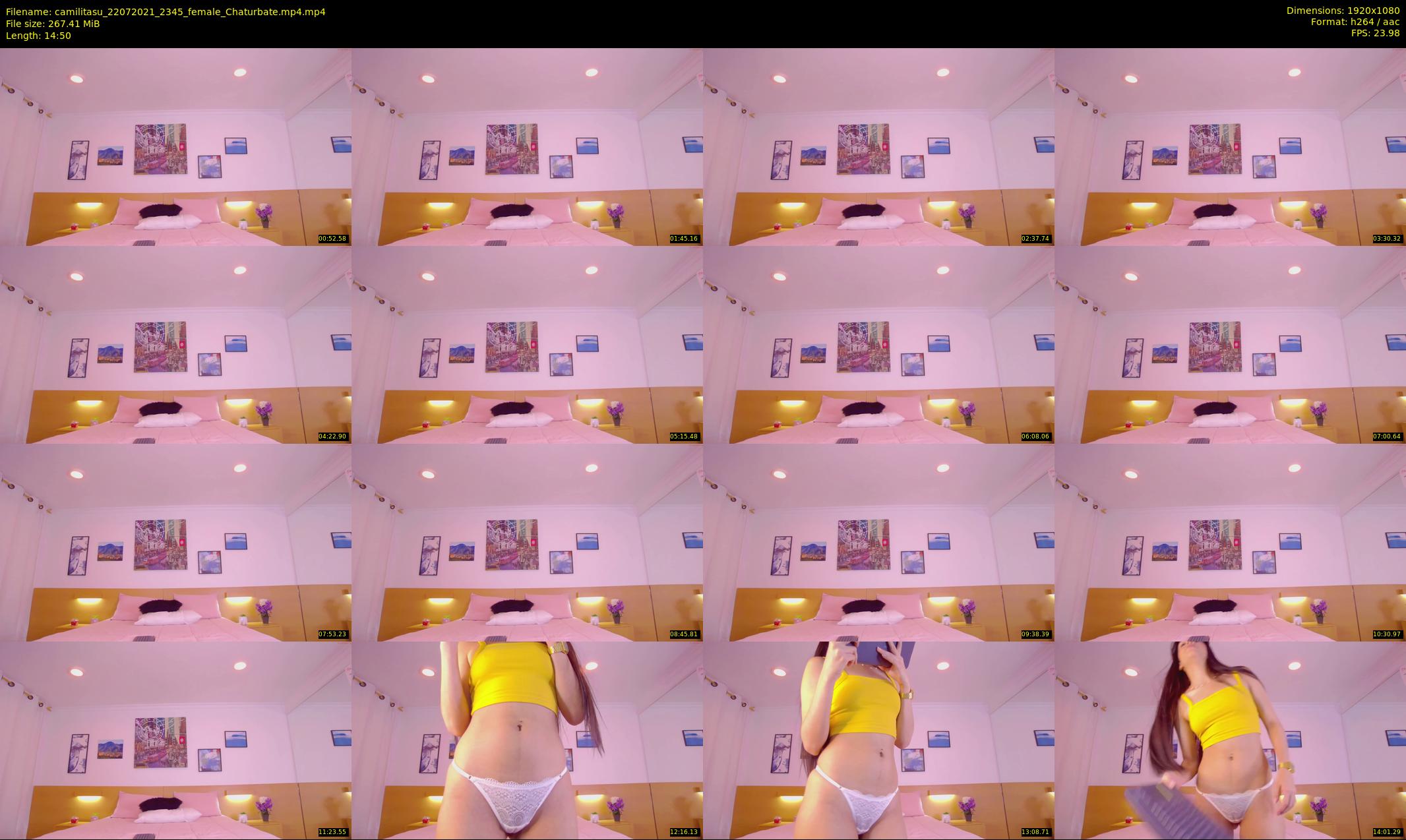 camilitasu — 15 minute Chaturbate female cam show recording, 1080p, Jul 22, 2021