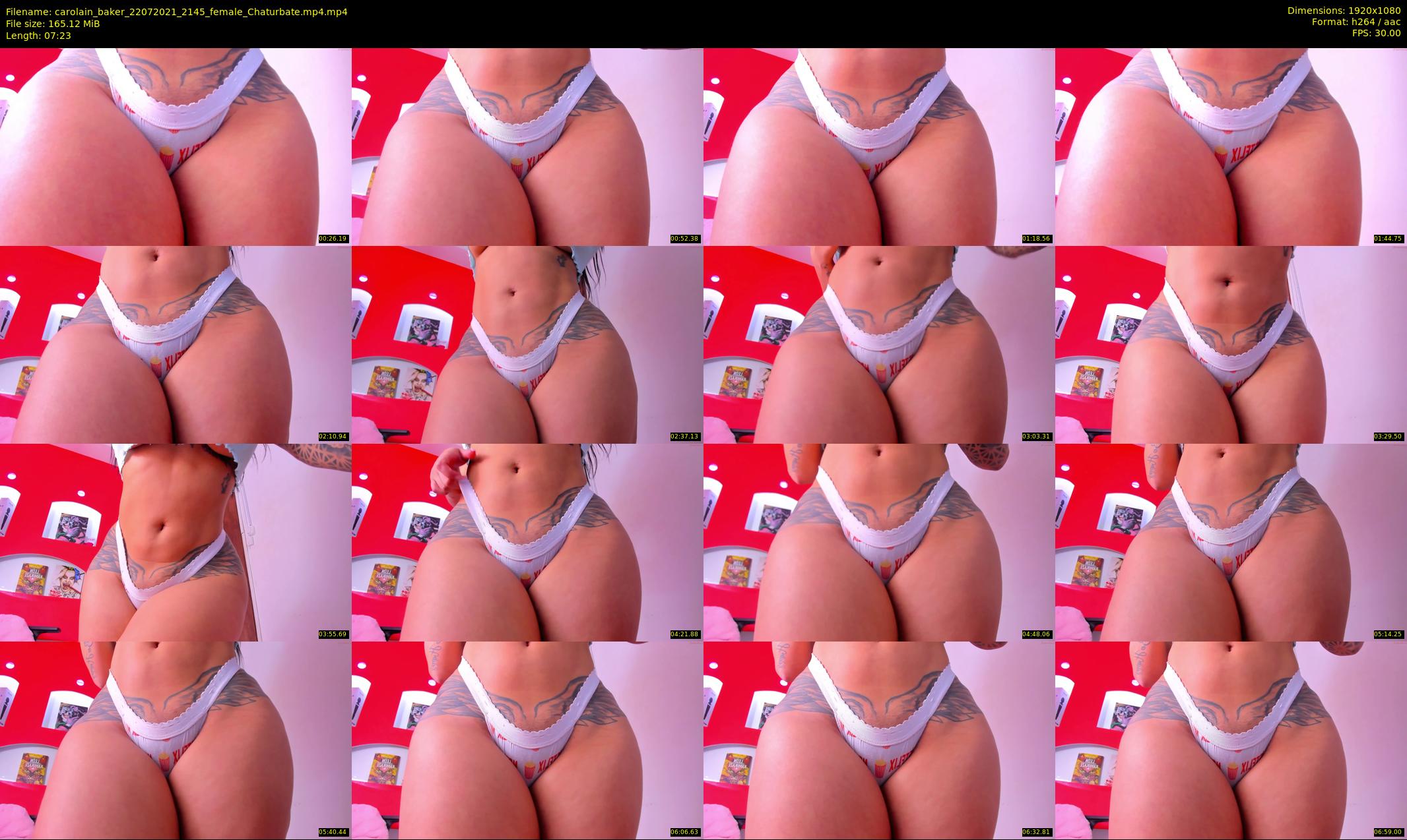 carolain_baker — 8 minute Chaturbate female cam show recording, 1080p, Jul 22, 2021