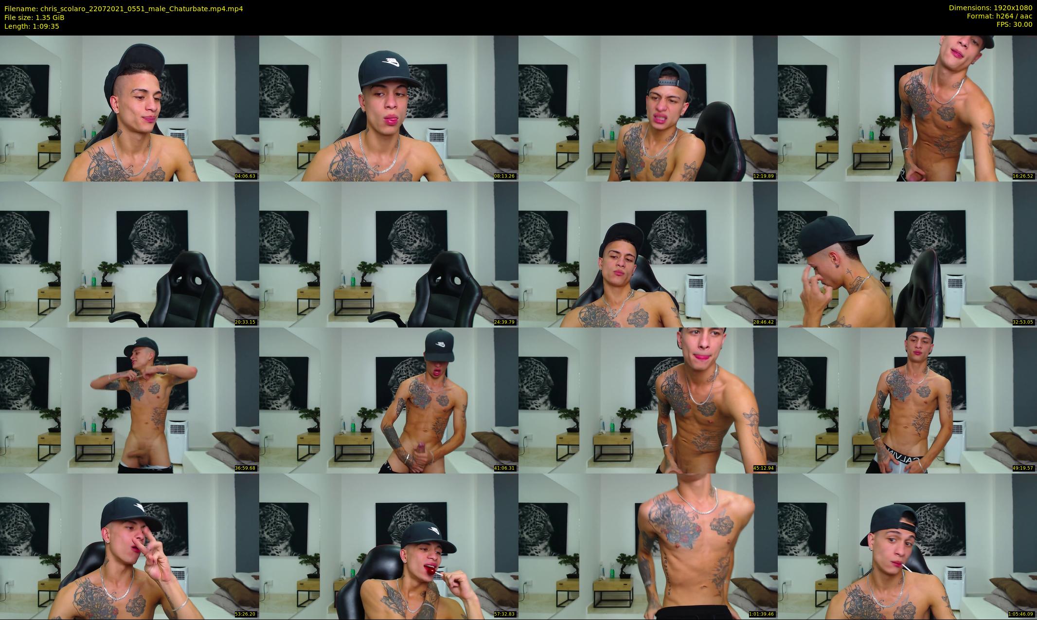 chris_scolaro — 70 minute Chaturbate male cam show recording, 1080p, Jul 22, 2021