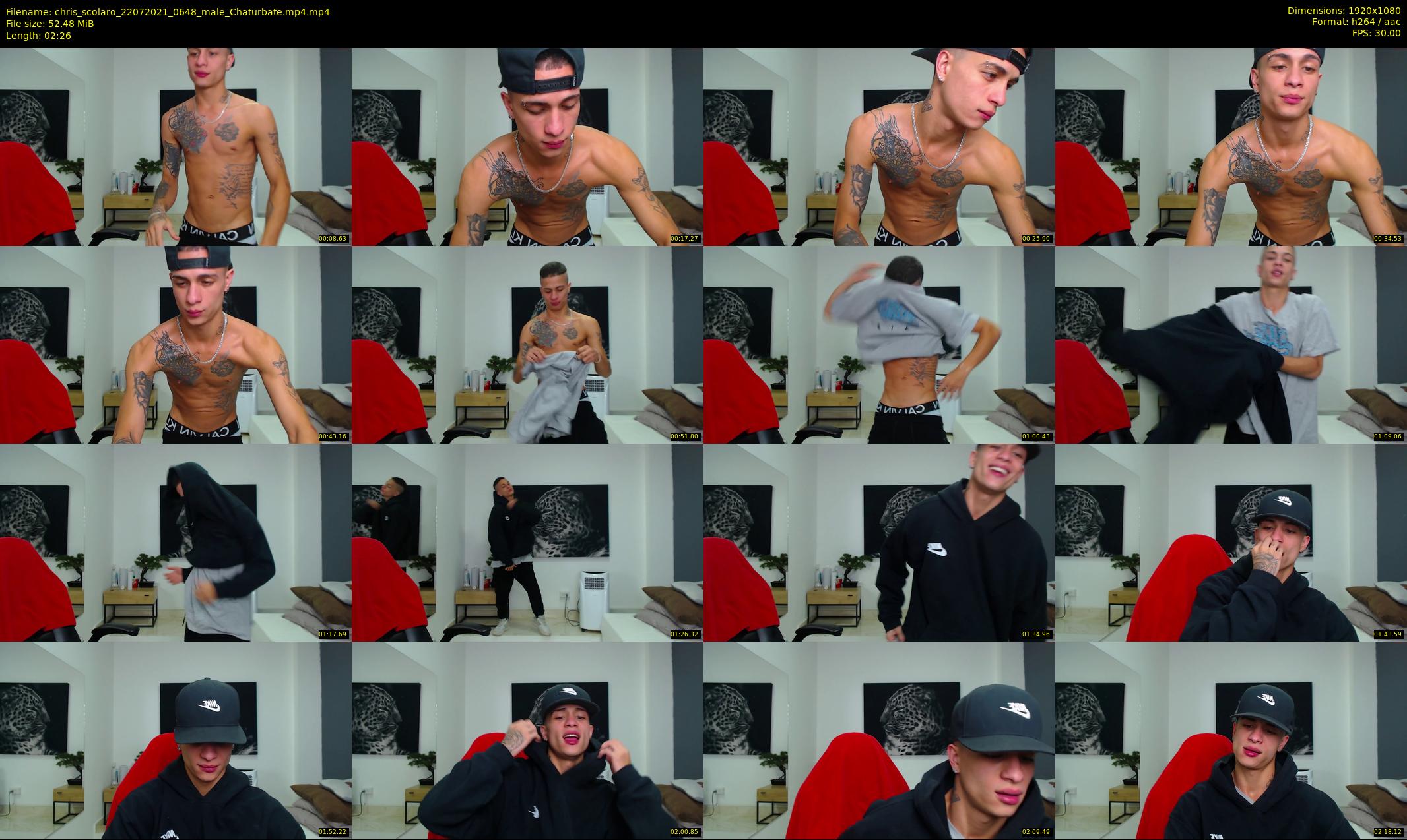 chris_scolaro — 3 minute Chaturbate male cam show recording, 1080p, Jul 22, 2021