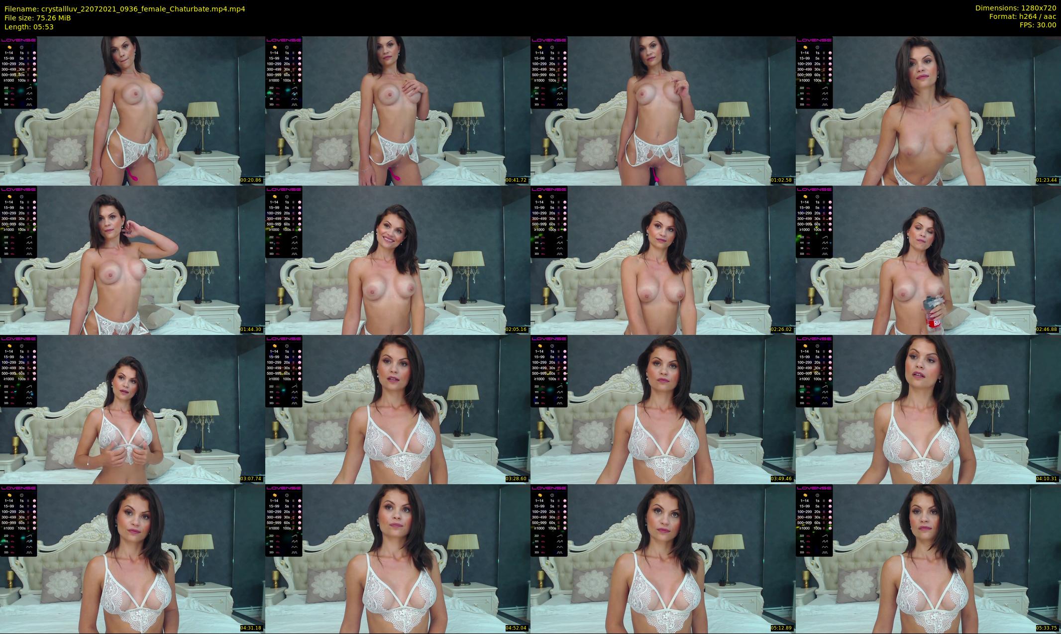 crystallluv — 6 minute Chaturbate female cam show recording, 720p, Jul 22, 2021