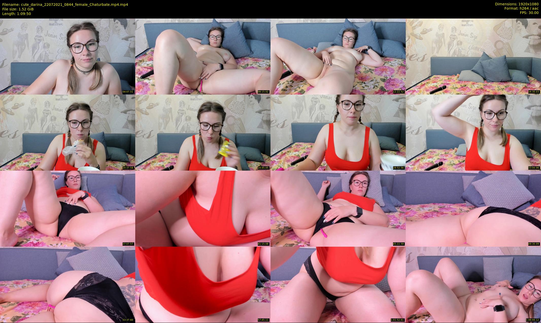cute_darina — 70 minute Chaturbate female cam show recording, 1080p, Jul 22, 2021