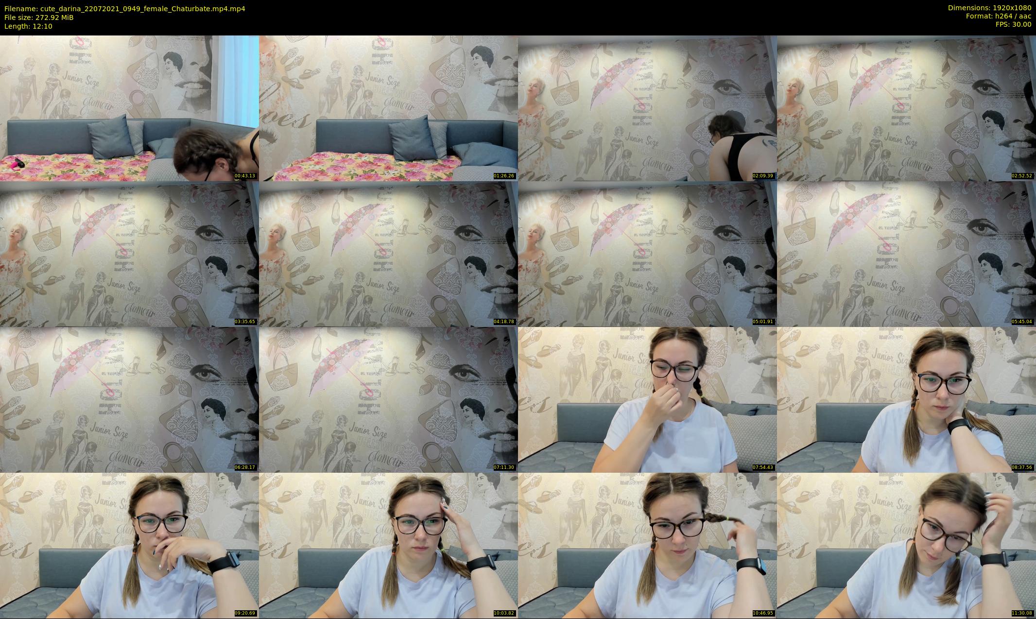 cute_darina — 13 minute Chaturbate female cam show recording, 1080p, Jul 22, 2021