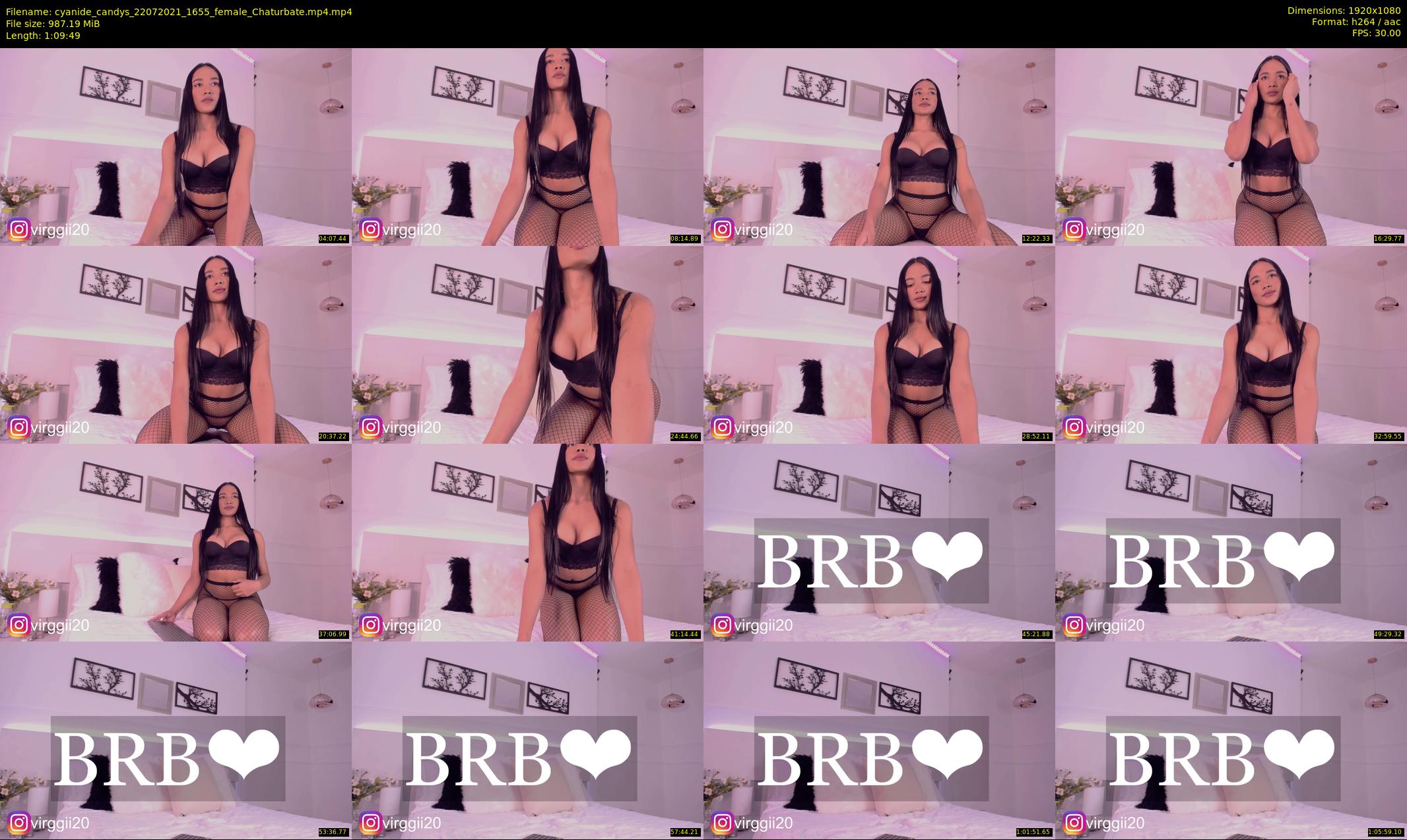 cyanide_candys — 70 minute Chaturbate female cam show recording, 1080p, Jul 22, 2021