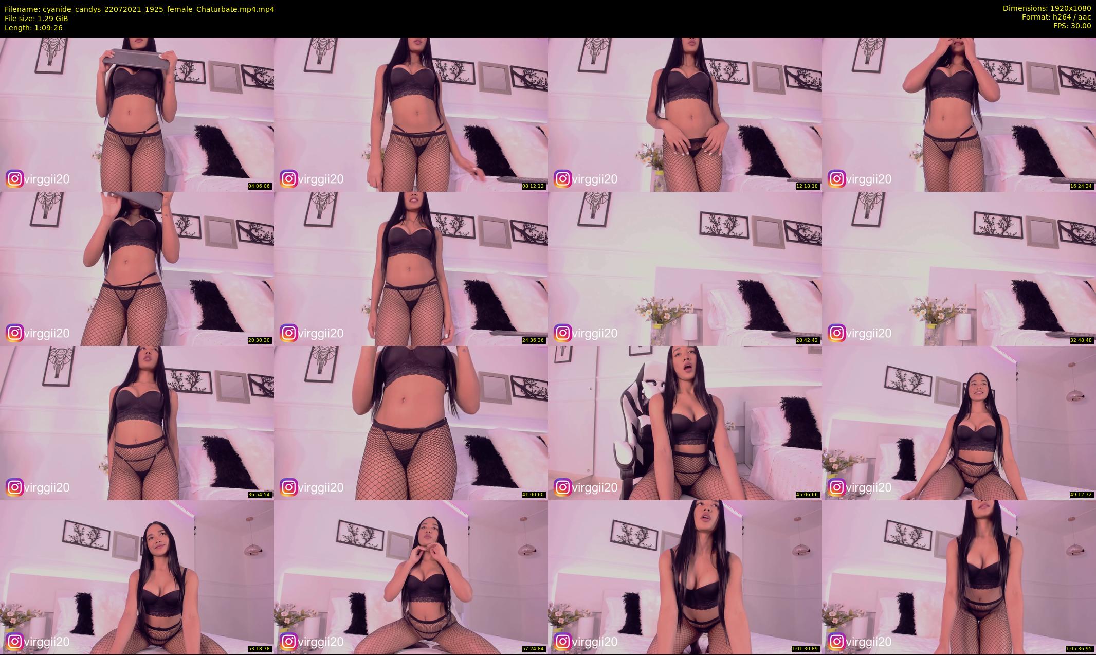 cyanide_candys — 70 minute Chaturbate female cam show recording, 1080p, Jul 22, 2021