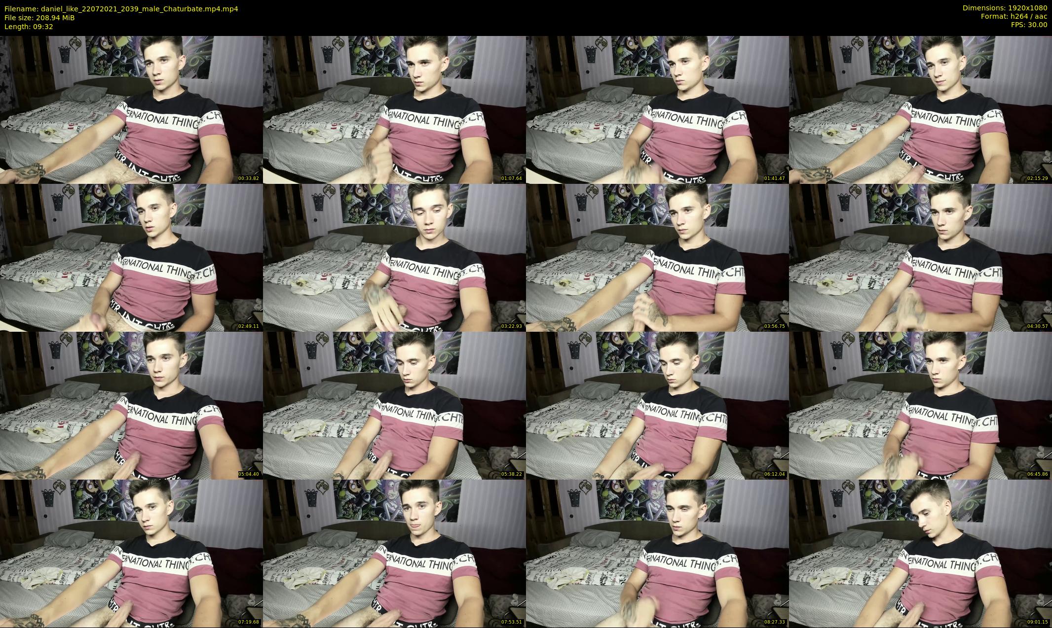 daniel_like — 10 minute Chaturbate male cam show recording, 1080p, Jul 22, 2021