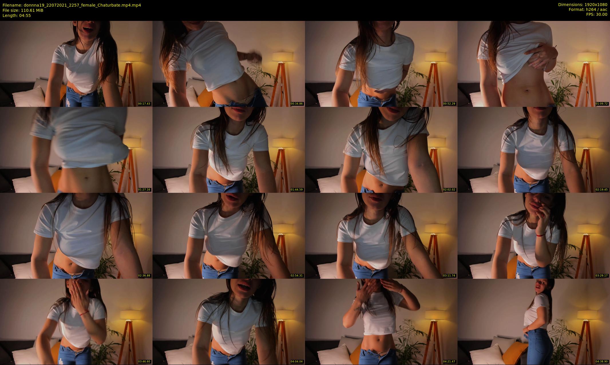donnna19 — 5 minute Chaturbate female cam show recording, 1080p, Jul 22, 2021