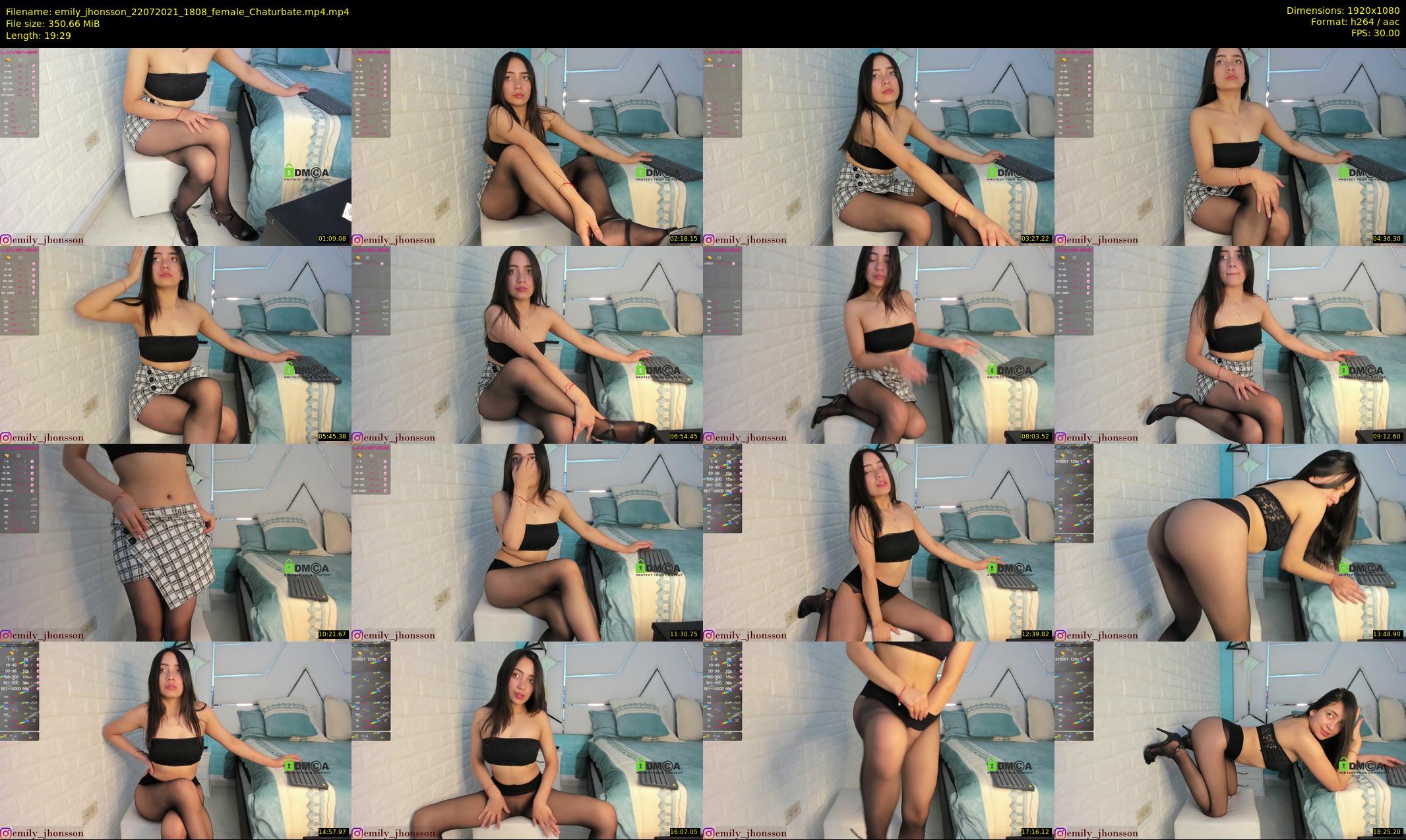emily_jhonsson — 20 minute Chaturbate female cam show recording, 1080p, Jul 22, 2021