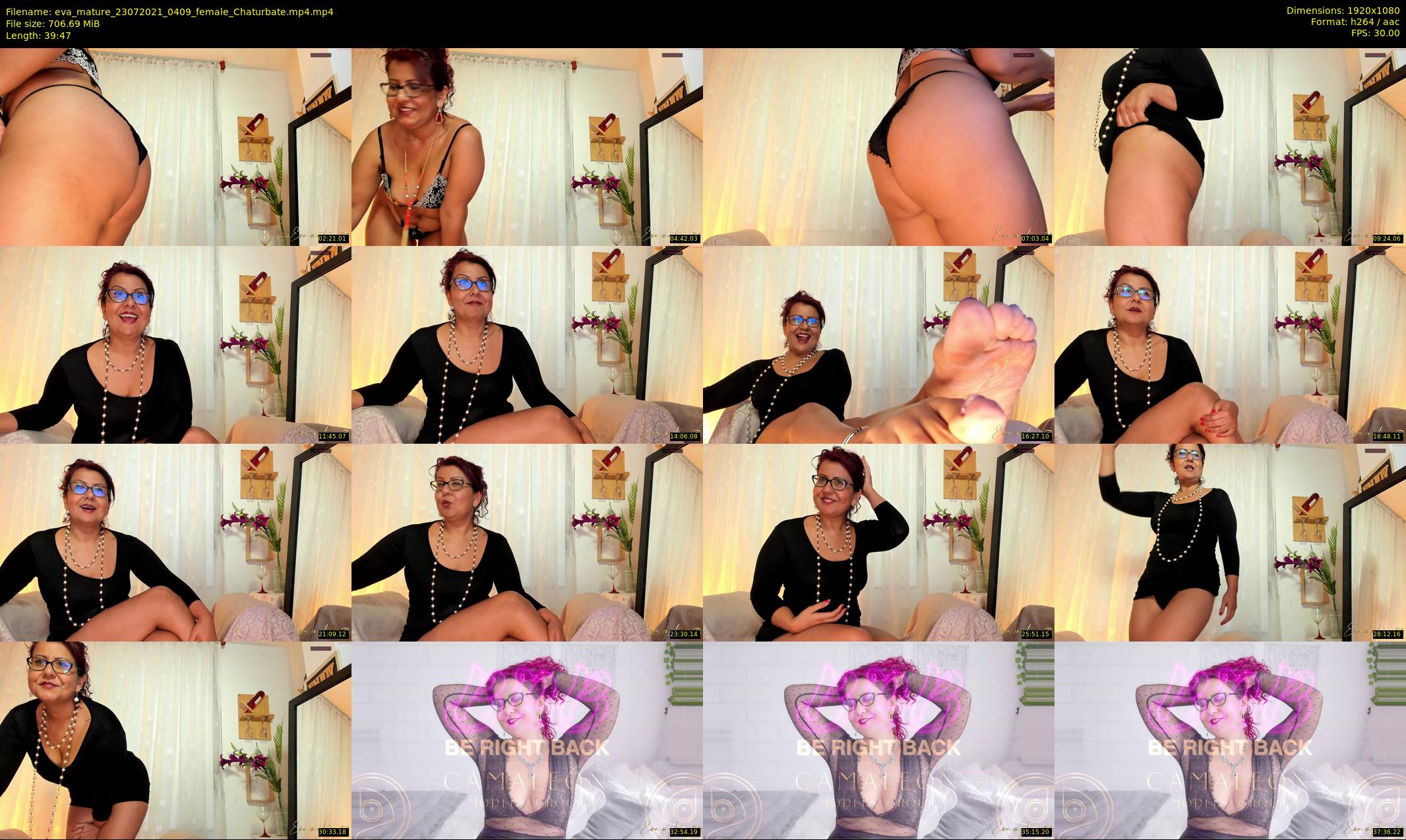 eva_mature — 40 minute Chaturbate female cam show recording, 1080p, Jul 23, 2021