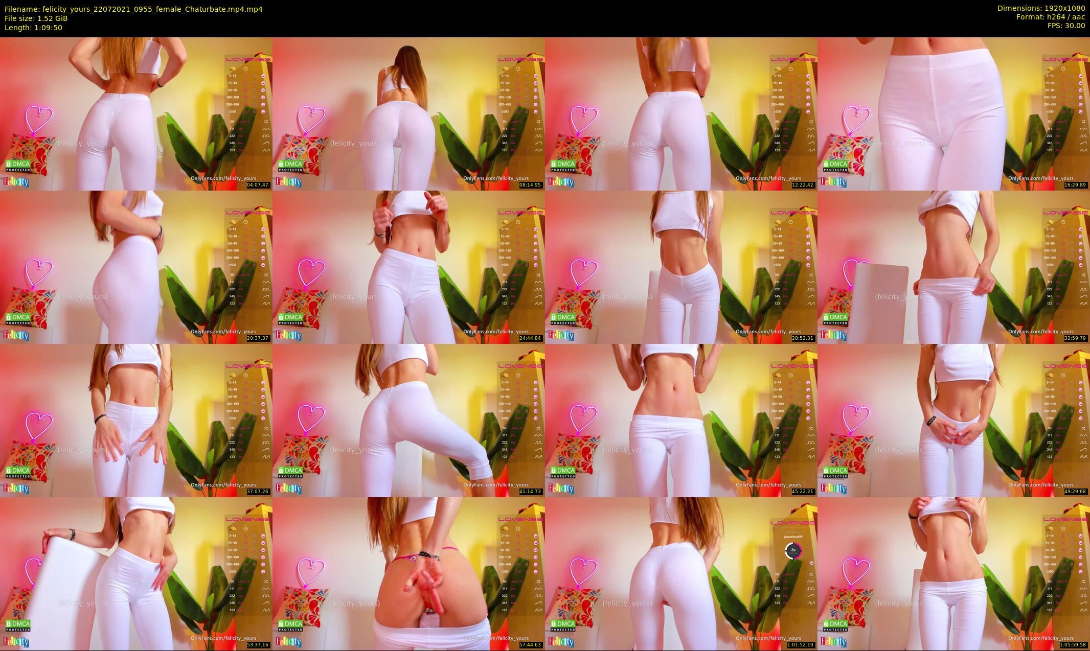 felicity_yours — 70 minute Chaturbate female cam show recording, 1080p, Jul 22, 2021