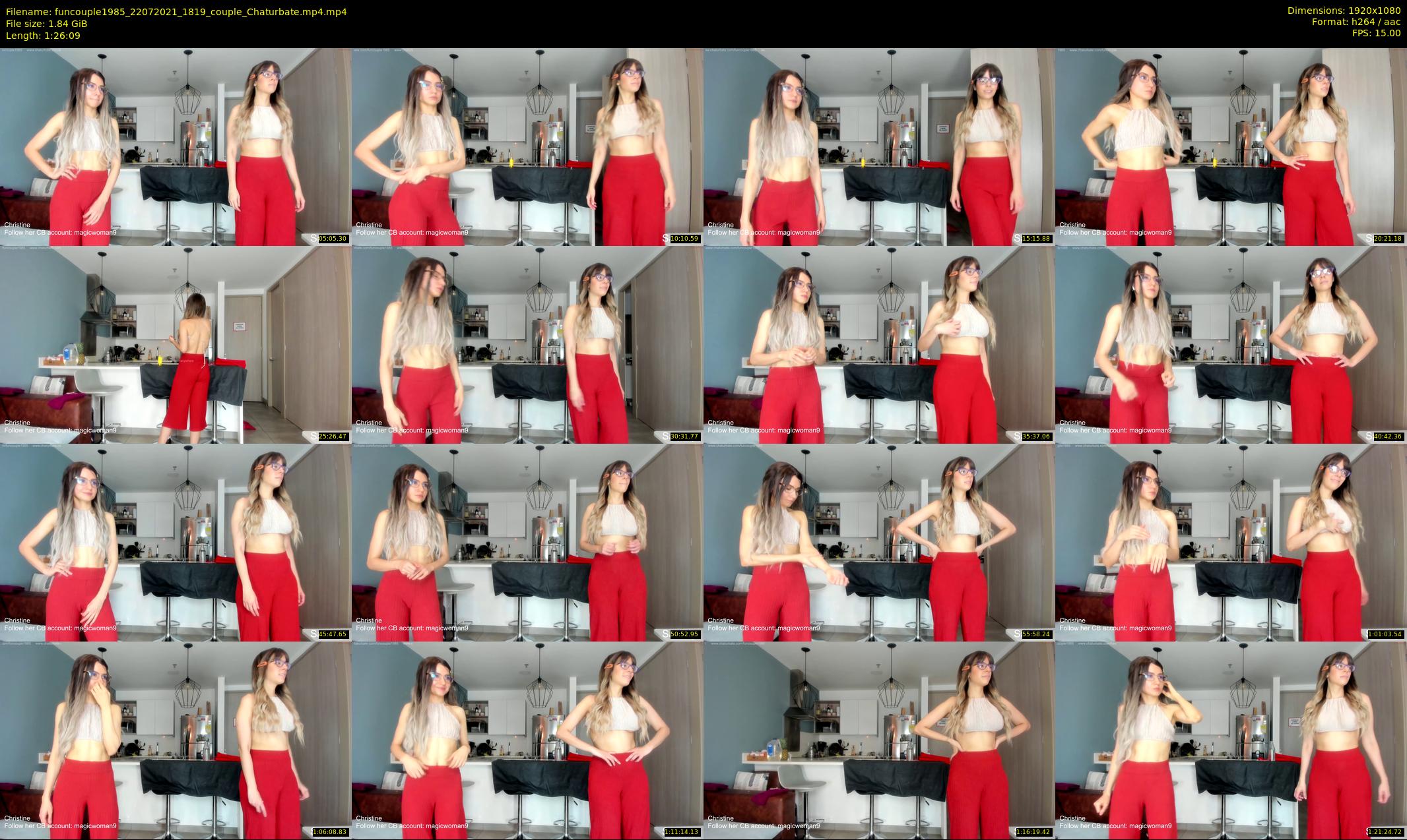 funcouple1985 — 87 minute Chaturbate couple cam show recording, 1080p, Jul 22, 2021