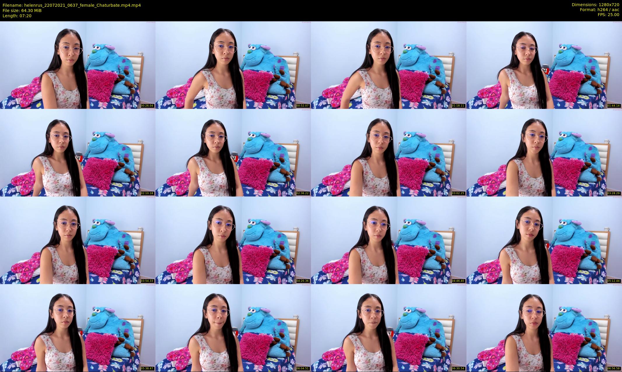 helenrus — 8 minute Chaturbate female cam show recording, 720p, Jul 22, 2021