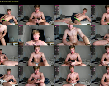 hornyblondieboyy — 70 minute Chaturbate male cam show recording, 1080p, Jul 22, 2021