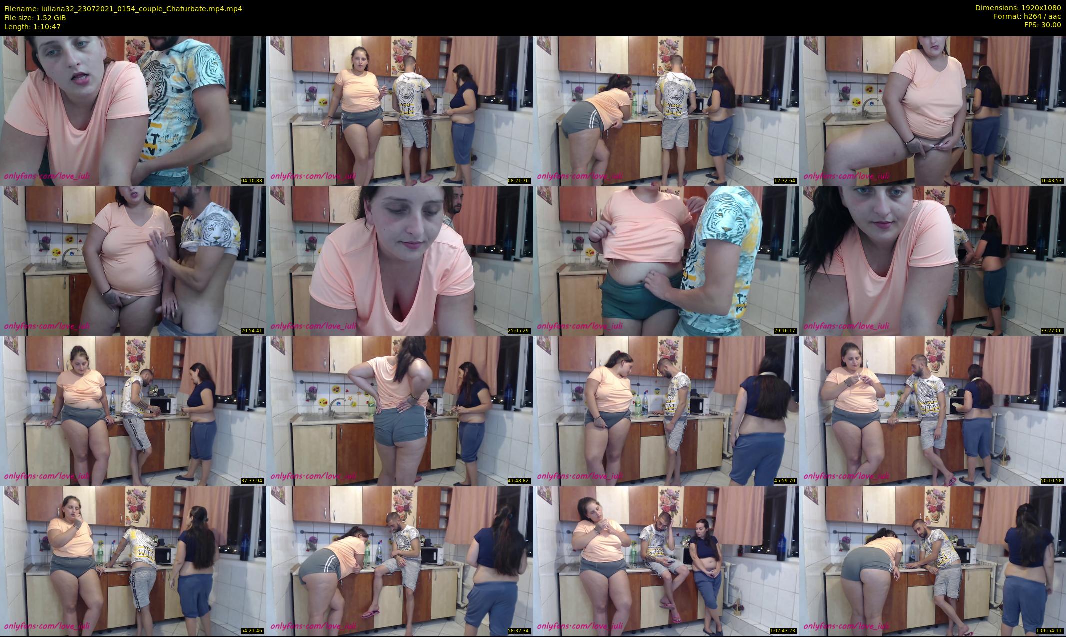 iuliana32 — 71 minute Chaturbate couple cam show recording, 1080p, Jul 23, 2021