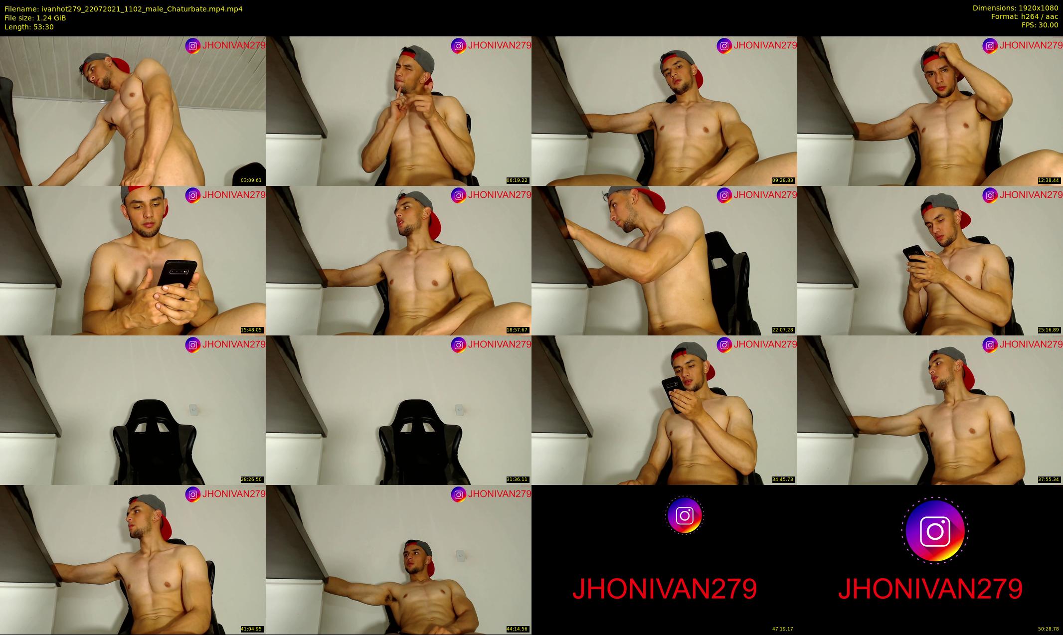 ivanhot279 — 54 minute Chaturbate male cam show recording, 1080p, Jul 22, 2021