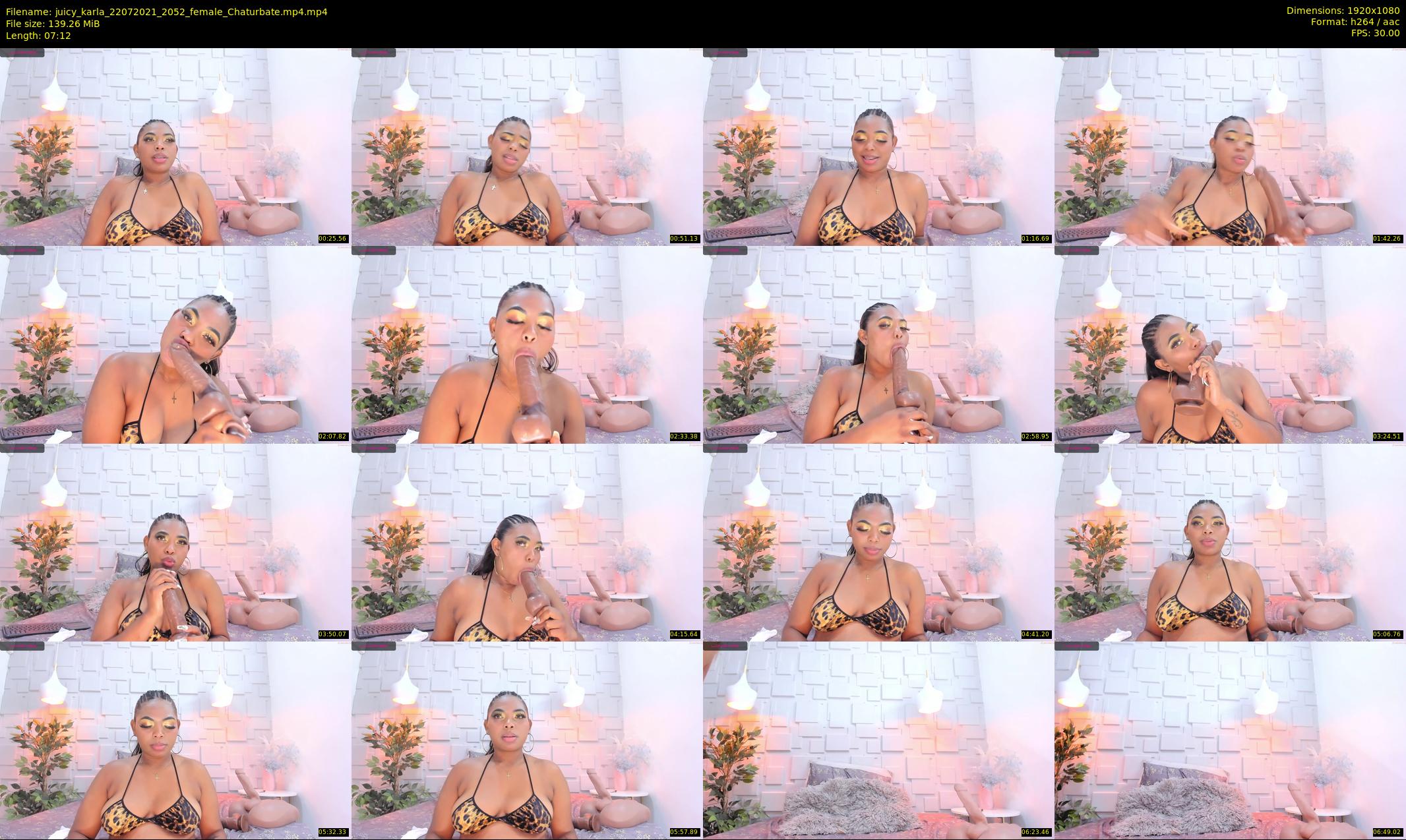 juicy_karla — 8 minute Chaturbate female cam show recording, 1080p, Jul 22, 2021