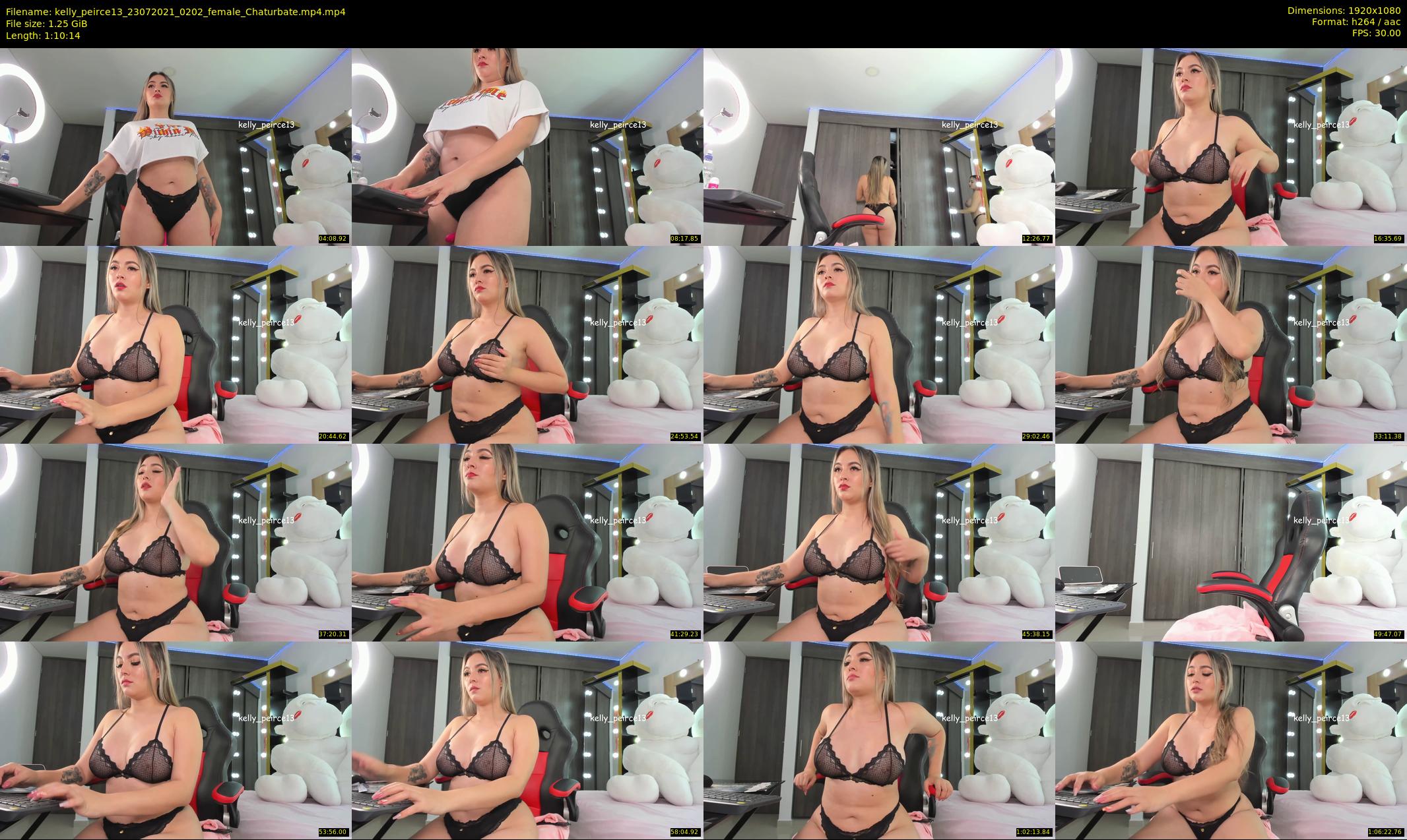 kelly_peirce13 — 71 minute Chaturbate female cam show recording, 1080p, Jul 23, 2021