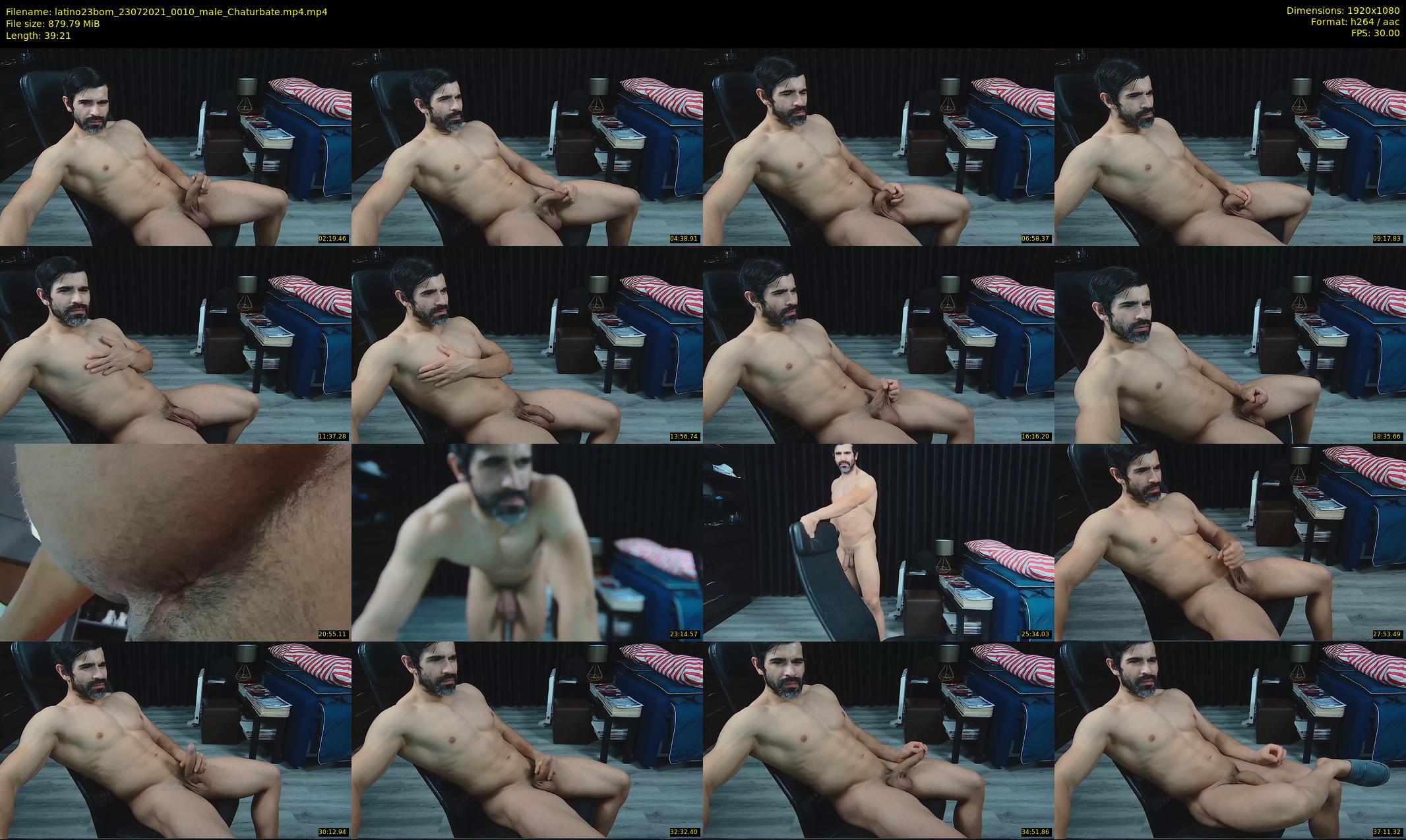latino23bom — 40 minute Chaturbate male cam show recording, 1080p, Jul 23, 2021