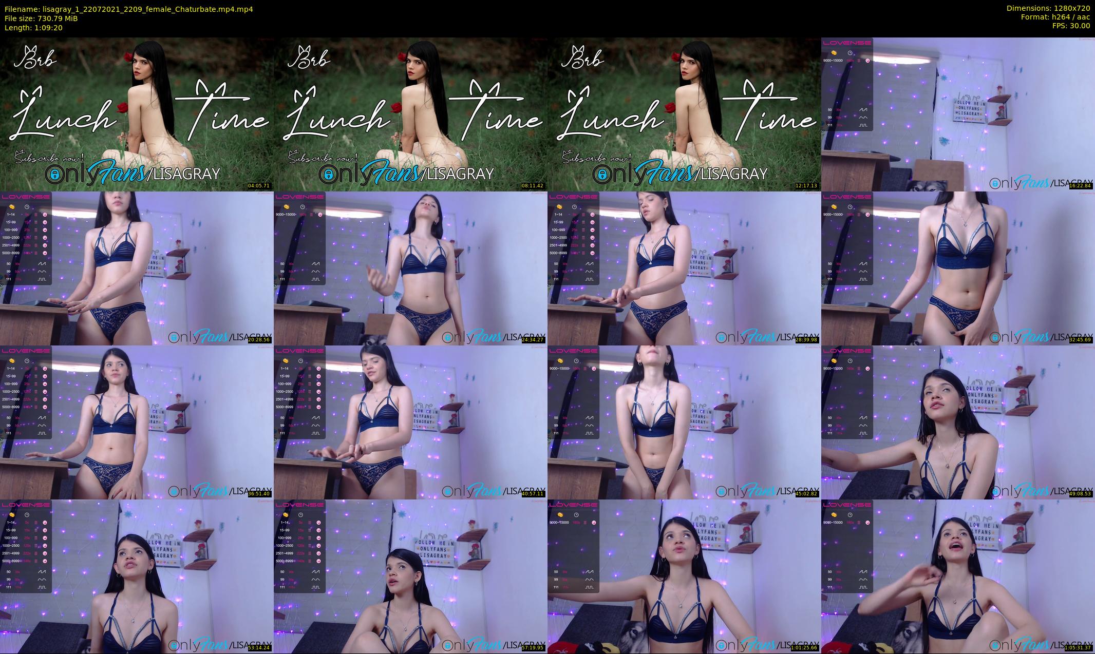 lisagray_1 — 70 minute Chaturbate female cam show recording, 720p, Jul 22, 2021