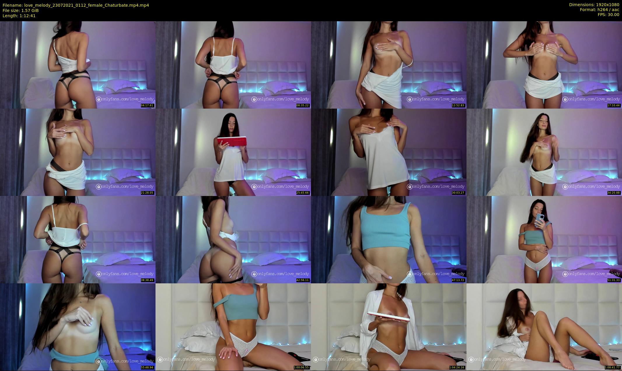 love_melody — 73 minute Chaturbate female cam show recording, 1080p, Jul 23, 2021