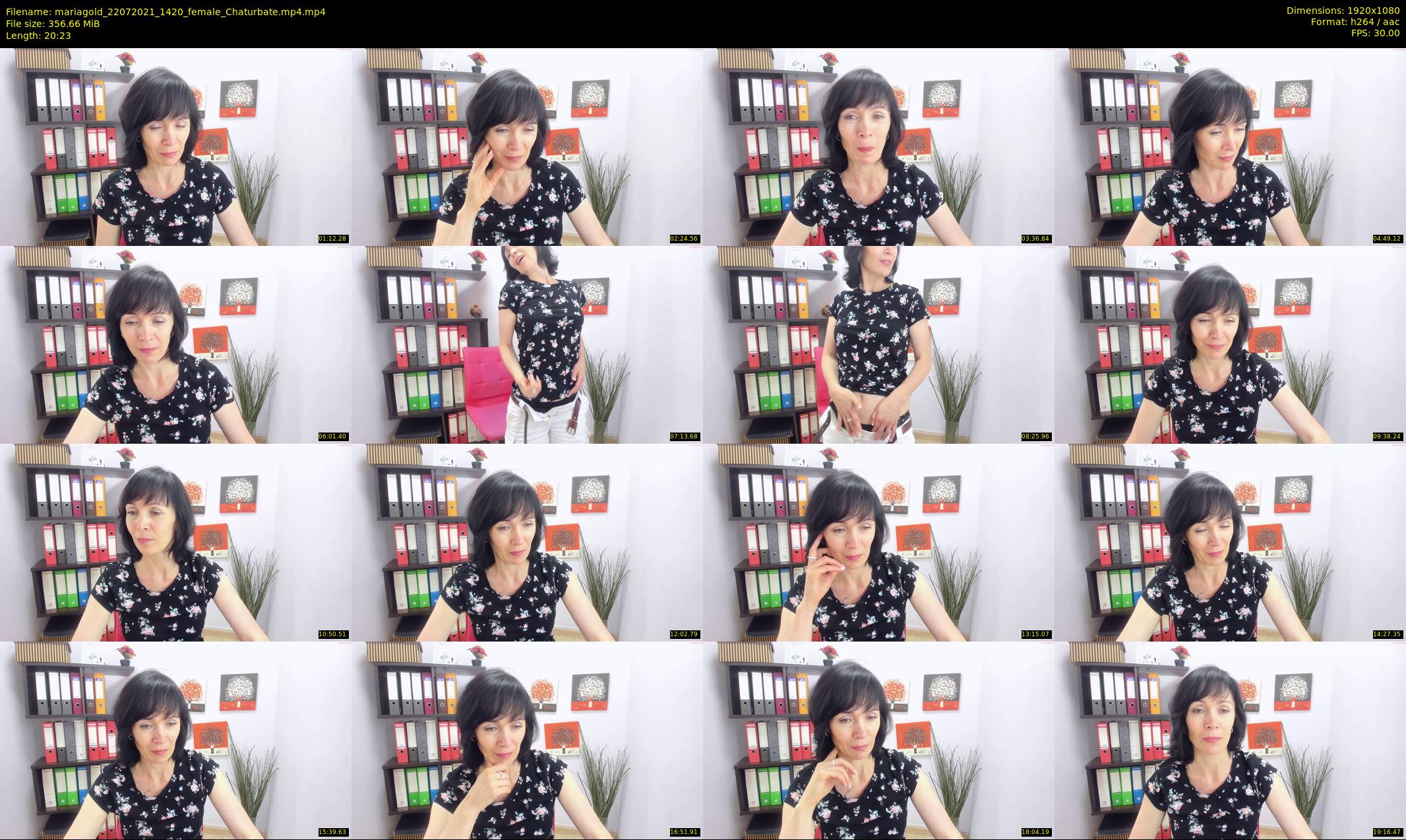 mariagold — 21 minute Chaturbate female cam show recording, 1080p, Jul 22, 2021