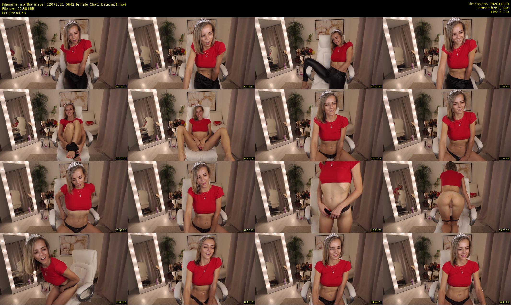 martha_mayer — 5 minute Chaturbate female cam show recording, 1080p, Jul 22, 2021
