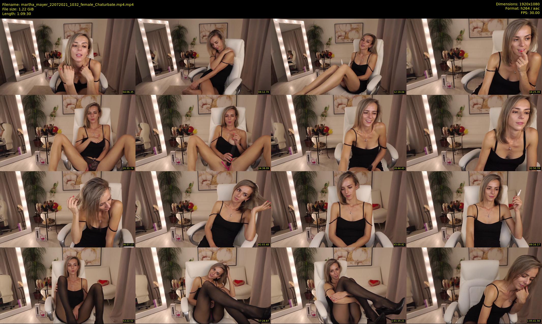 martha_mayer — 70 minute Chaturbate female cam show recording, 1080p, Jul 22, 2021