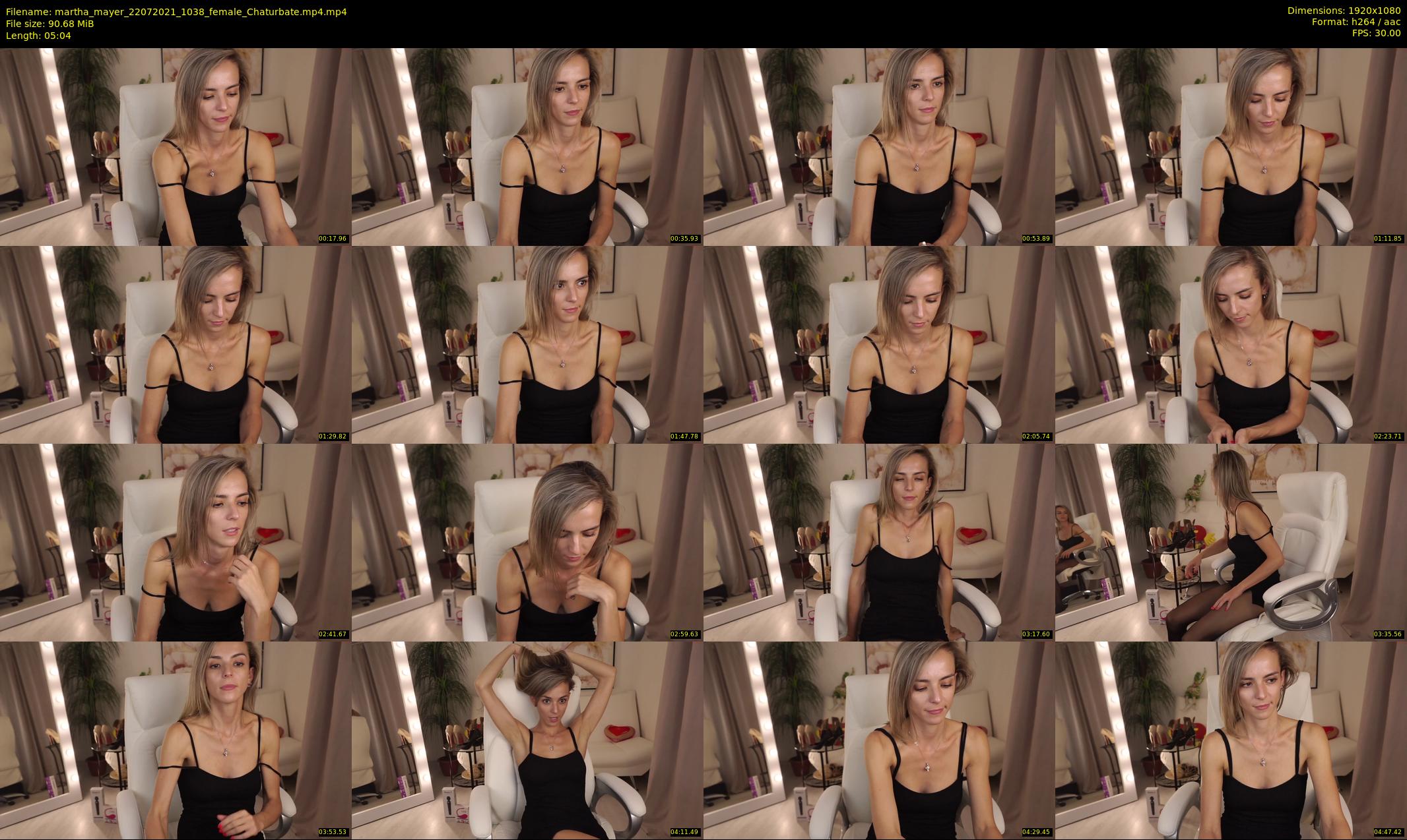 martha_mayer — 6 minute Chaturbate female cam show recording, 1080p, Jul 22, 2021