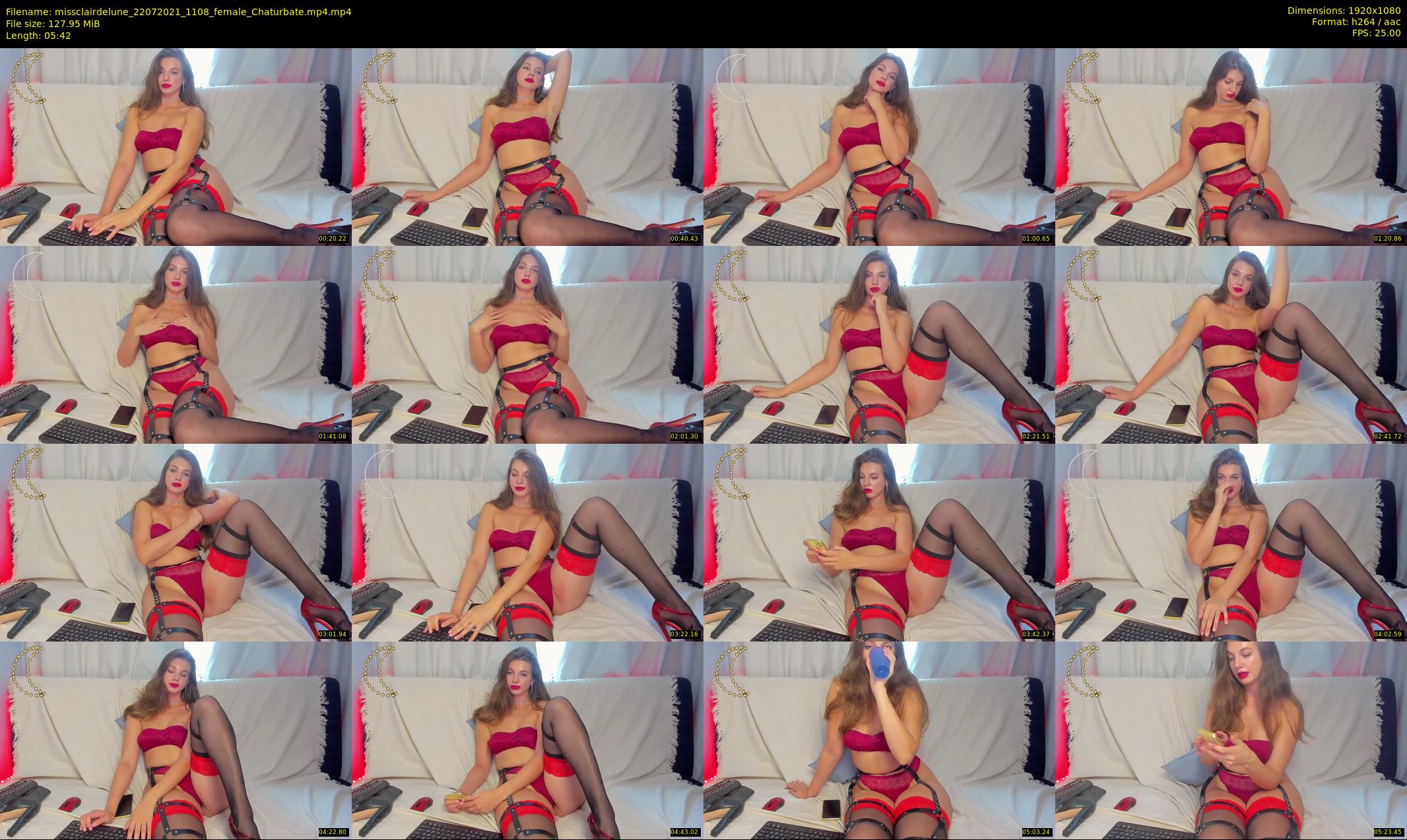 missclairdelune — 6 minute Chaturbate female cam show recording, 1080p, Jul 22, 2021