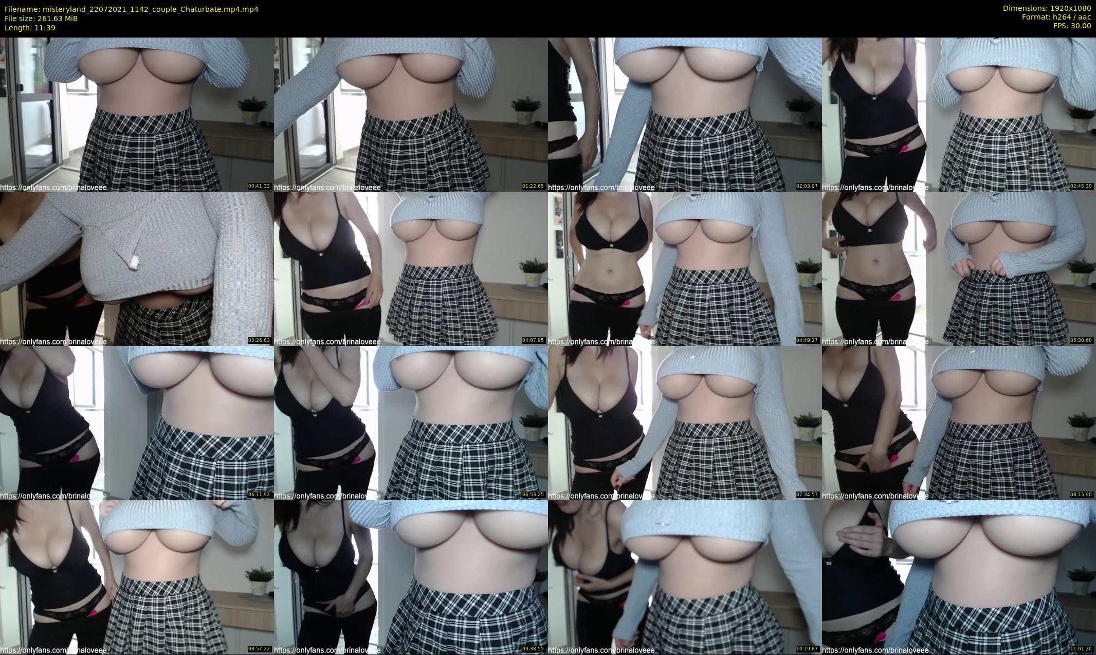 misteryland — 12 minute Chaturbate couple cam show recording, 1080p, Jul 22, 2021