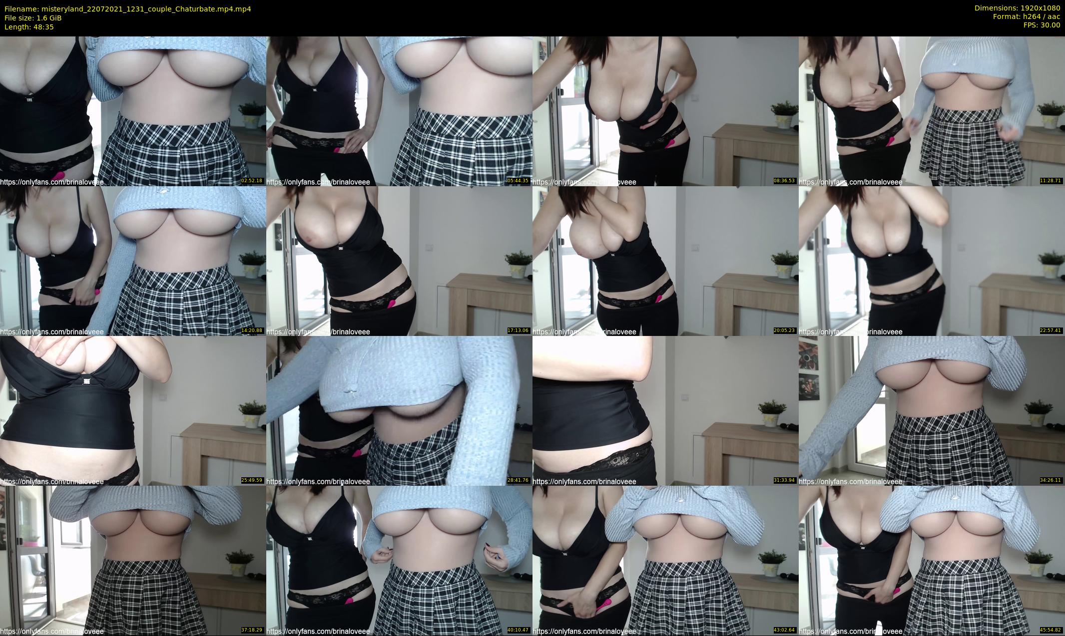 misteryland — 49 minute Chaturbate couple cam show recording, 1080p, Jul 22, 2021