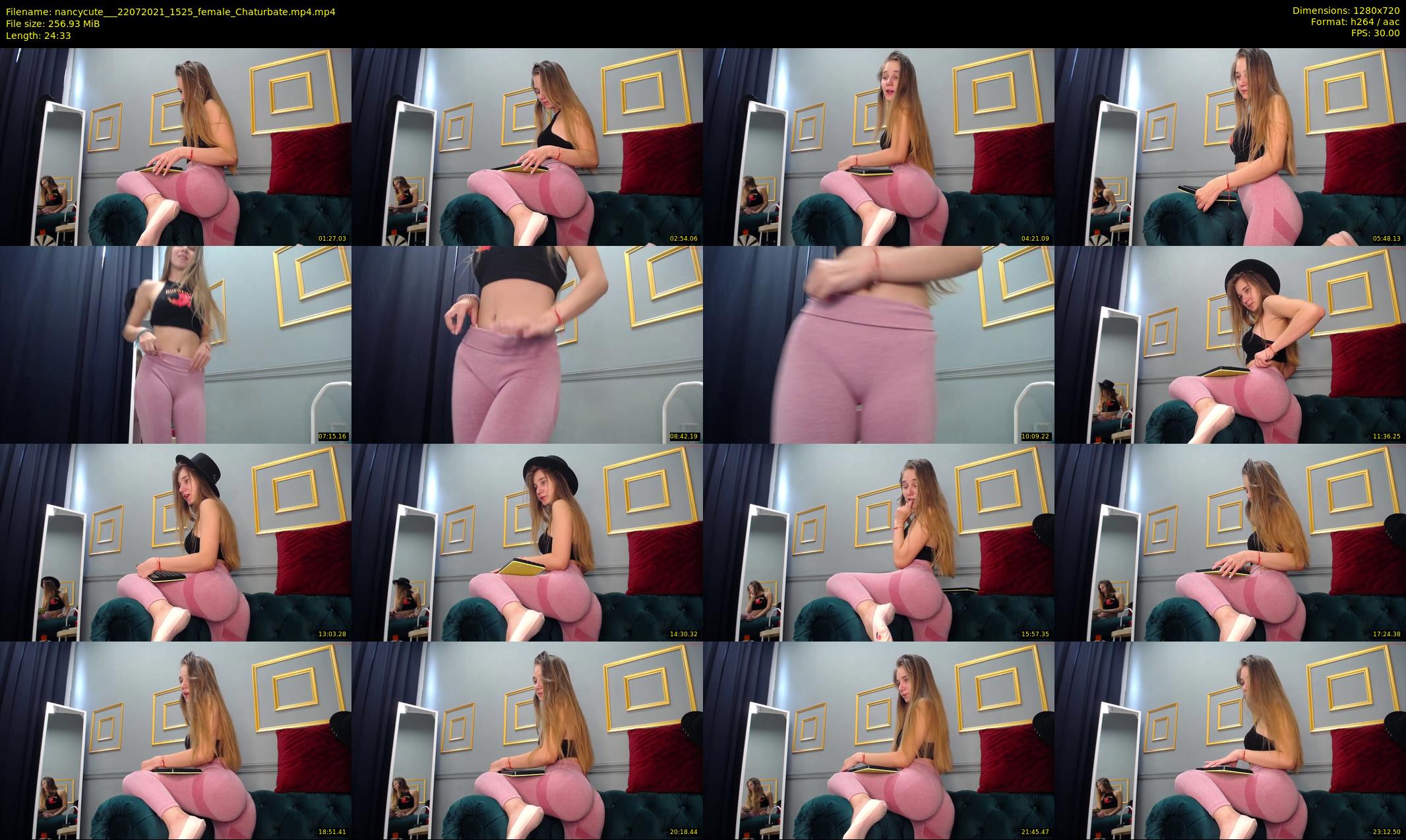 nancycute__ — 25 minute Chaturbate female cam show recording, 720p, Jul 22, 2021