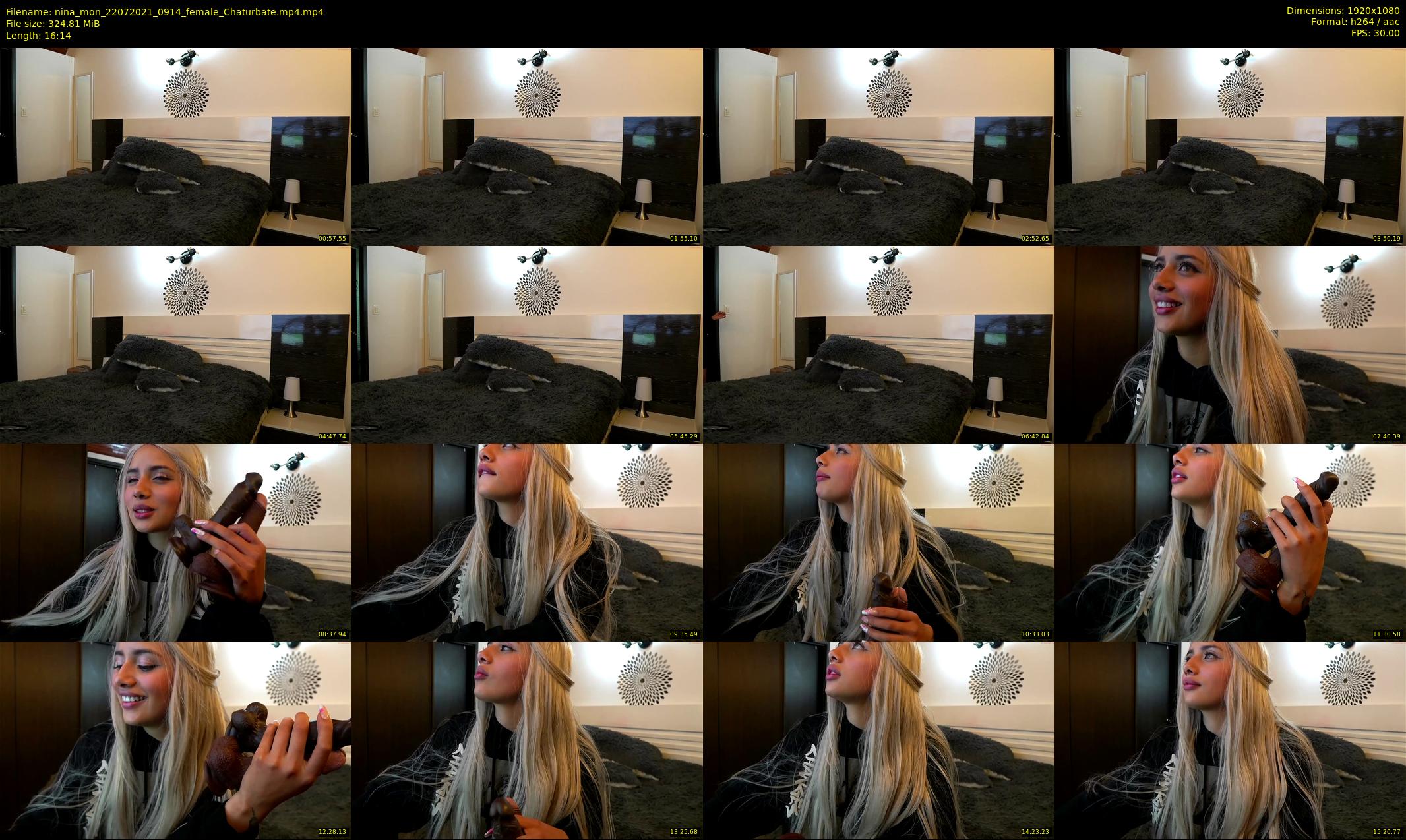 nina_mon — 17 minute Chaturbate female cam show recording, 1080p, Jul 22, 2021