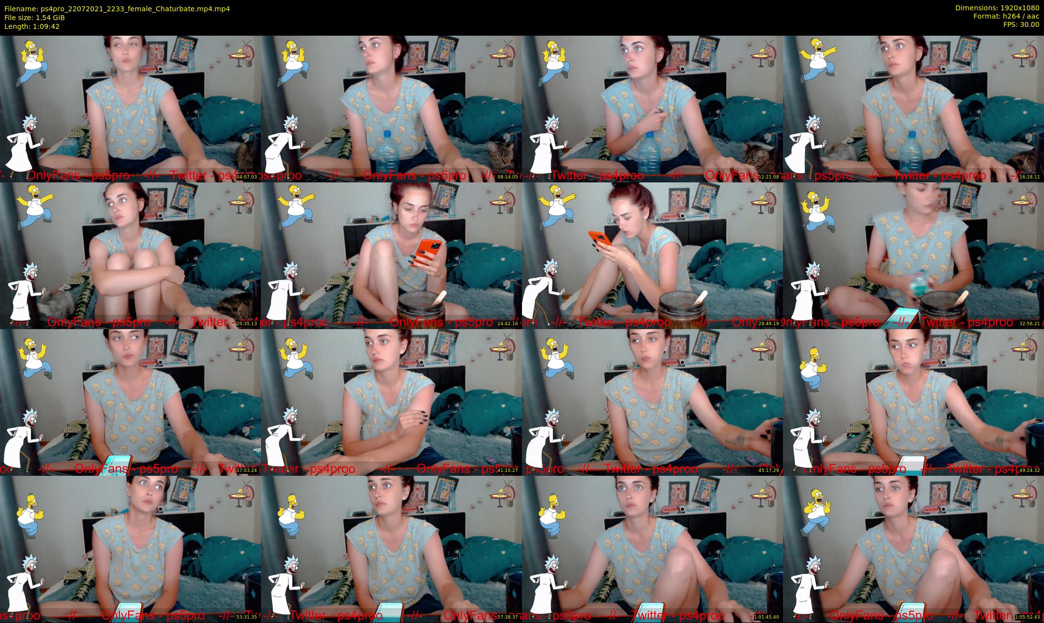 ps4pro — 70 minute Chaturbate female cam show recording, 1080p, Jul 22, 2021