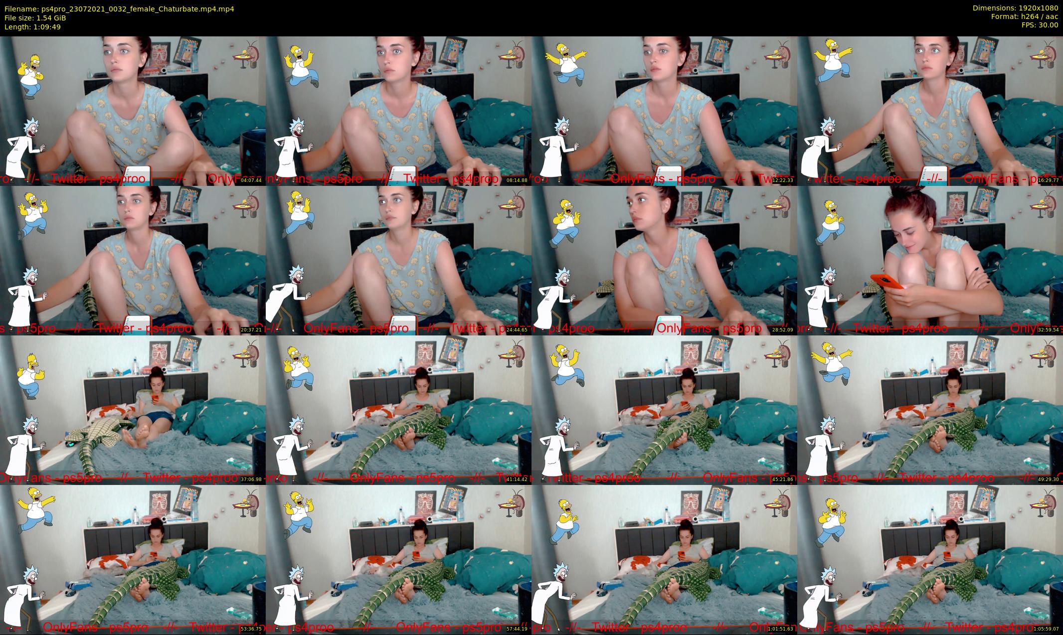 ps4pro — 70 minute Chaturbate female cam show recording, 1080p, Jul 23, 2021