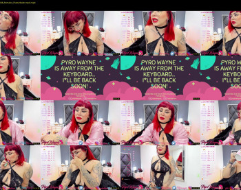 pyrowayne — 74 minute Chaturbate female cam show recording, 1080p, Jul 23, 2021