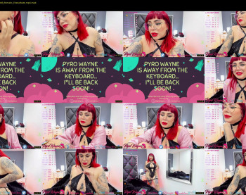 pyrowayne — 74 minute Chaturbate female cam show recording, 1080p, Jul 23, 2021