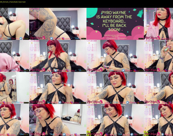 pyrowayne — 74 minute Chaturbate female cam show recording, 1080p, Jul 23, 2021