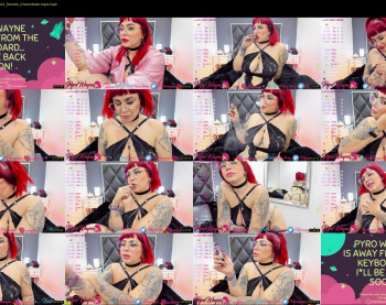 pyrowayne — 74 minute Chaturbate female cam show recording, 1080p, Jul 23, 2021
