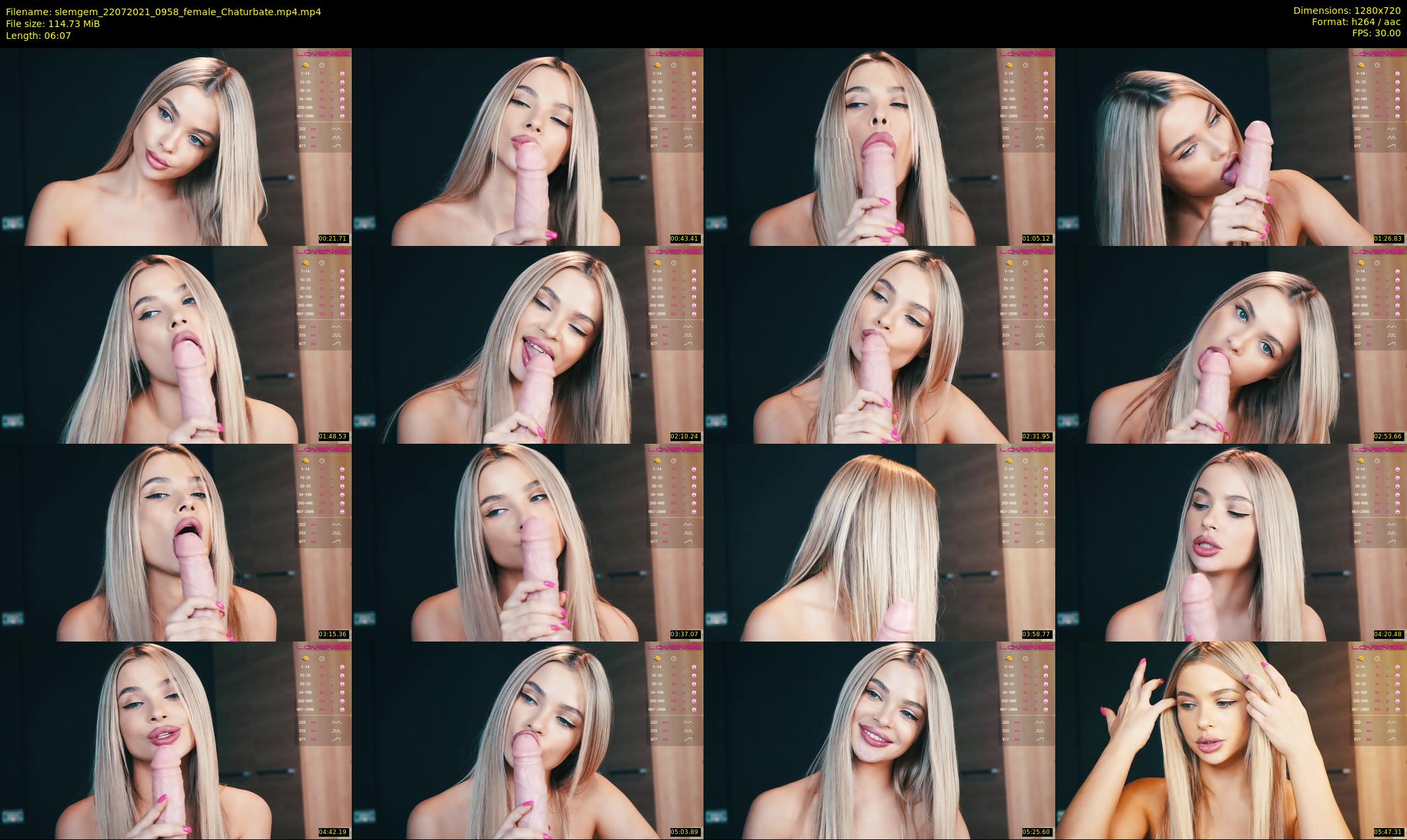 slemgem — 7 minute Chaturbate couple cam show recording, 720p, Jul 22, 2021