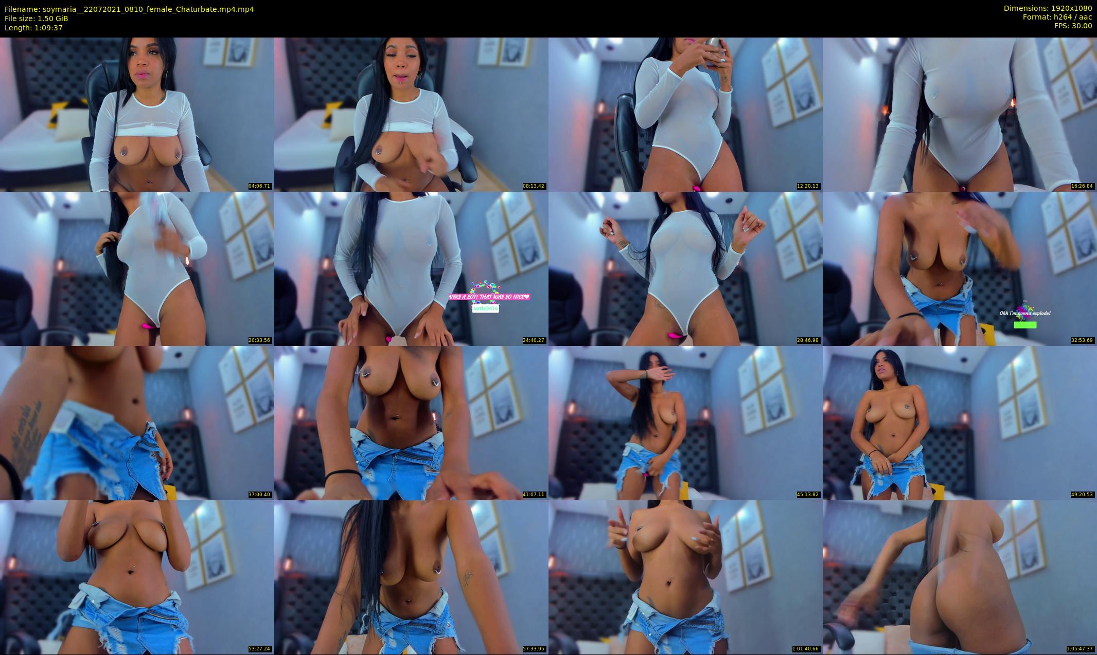 soymaria_ — 70 minute Chaturbate female cam show recording, 1080p, Jul 22, 2021