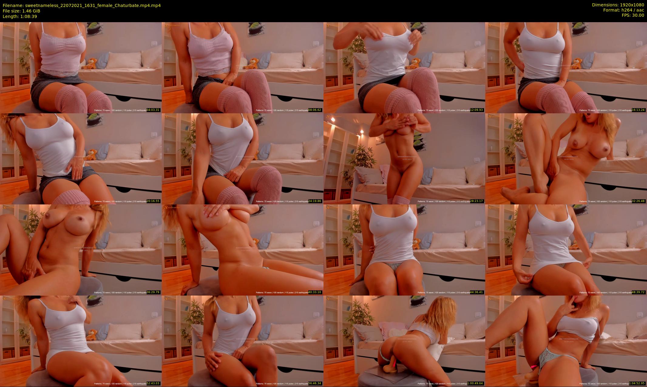 sweetnameless — 69 minute Chaturbate couple cam show recording, 1080p, Jul 22, 2021