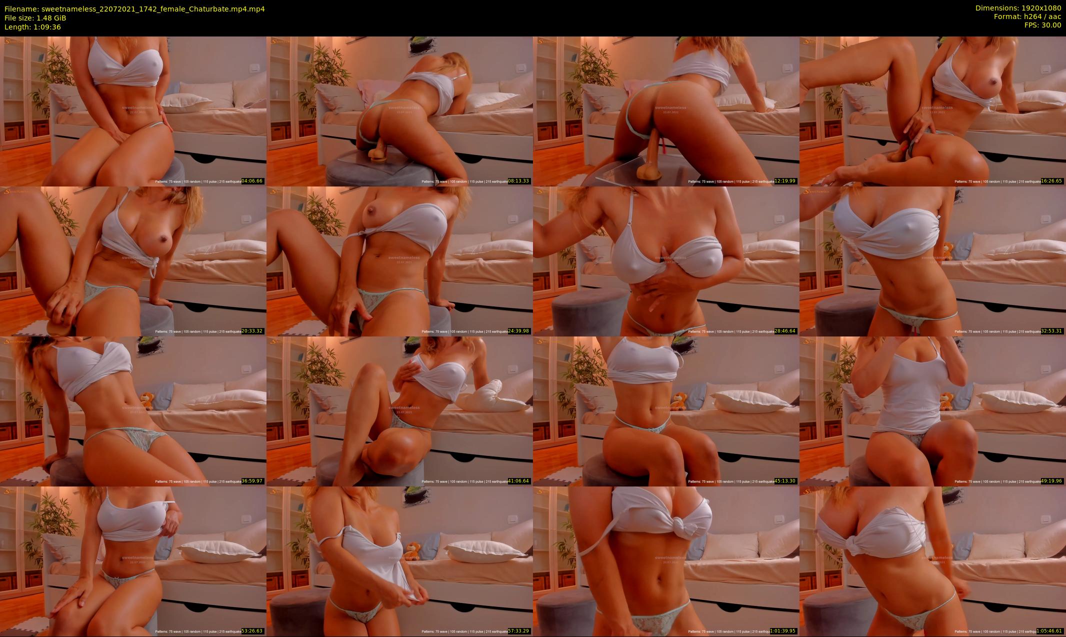 sweetnameless — 70 minute Chaturbate couple cam show recording, 1080p, Jul 22, 2021